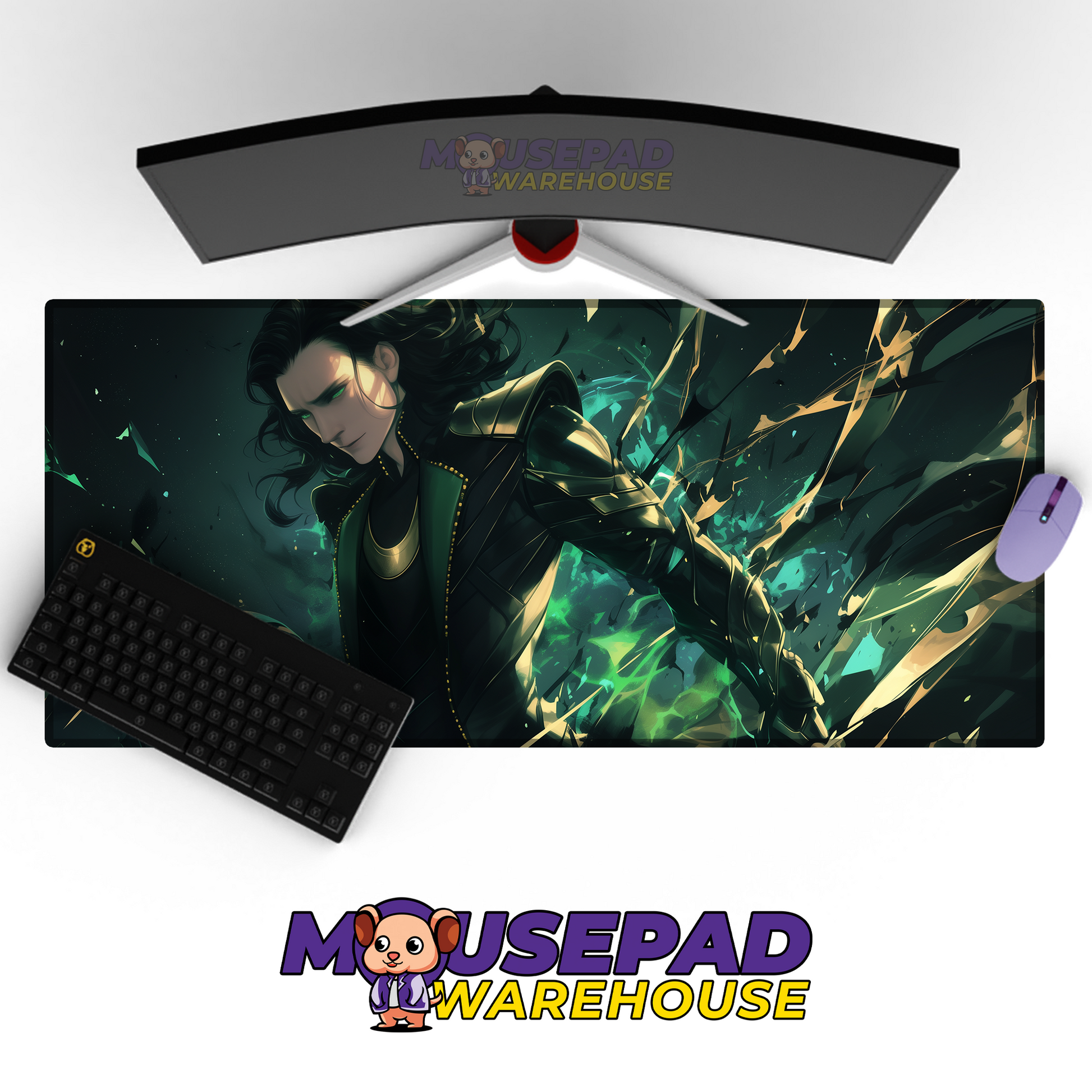 Loki TV Show Mousepad 1370989 MousepadWarehouse.com