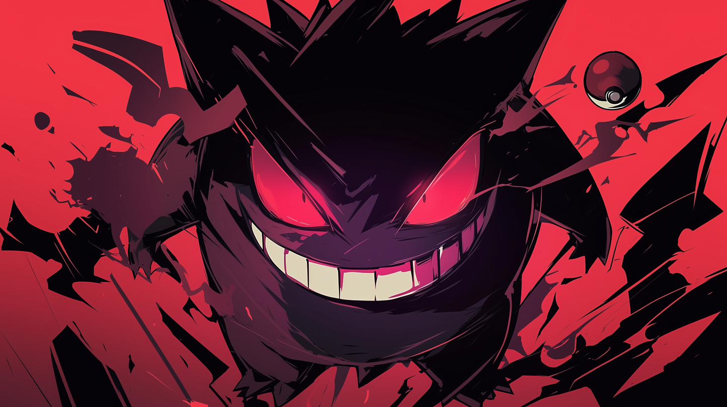 Gengar Pokemon TV Show Mousepad 1371013 MousepadWarehouse.com