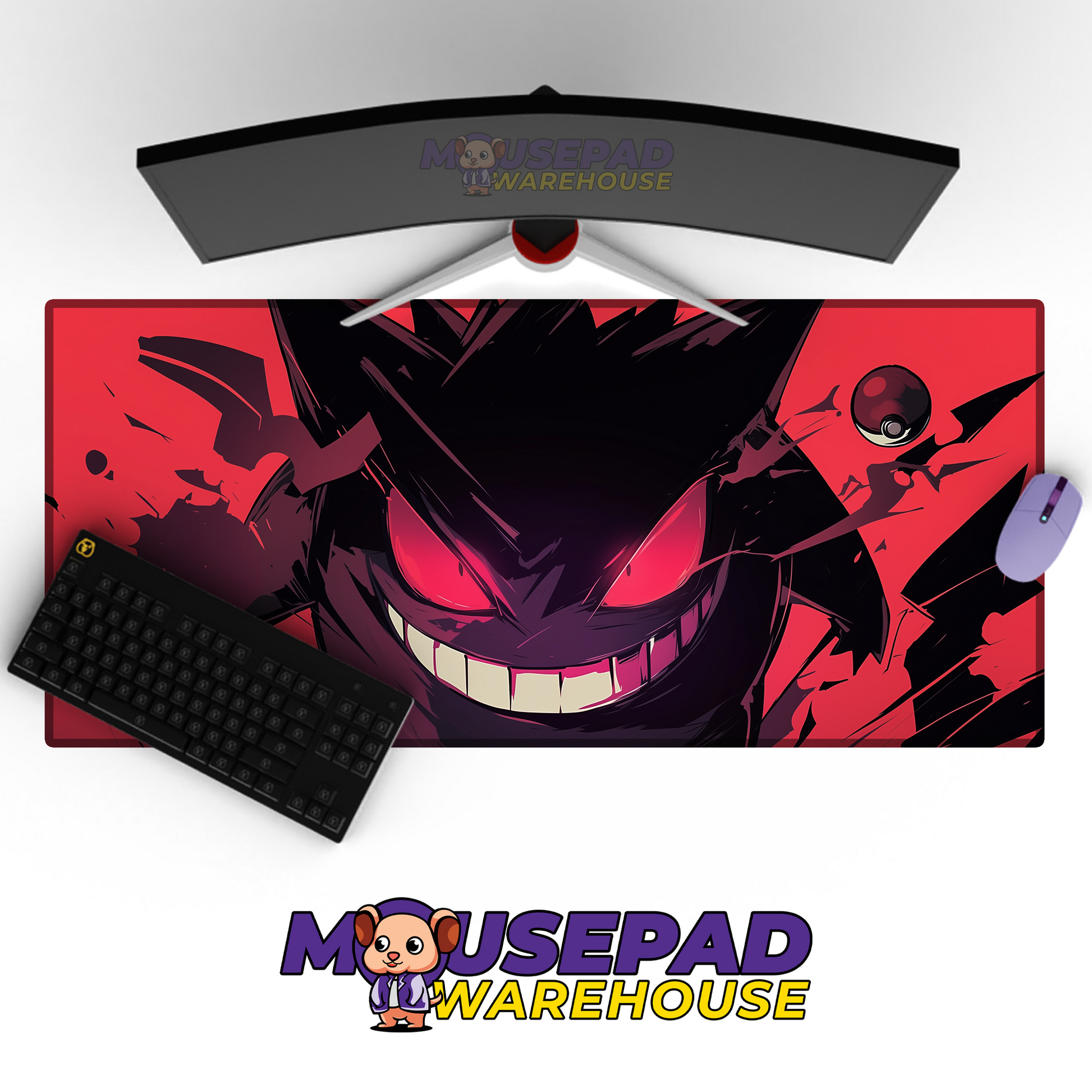 Gengar Pokemon TV Show Mousepad 1371013 MousepadWarehouse.com