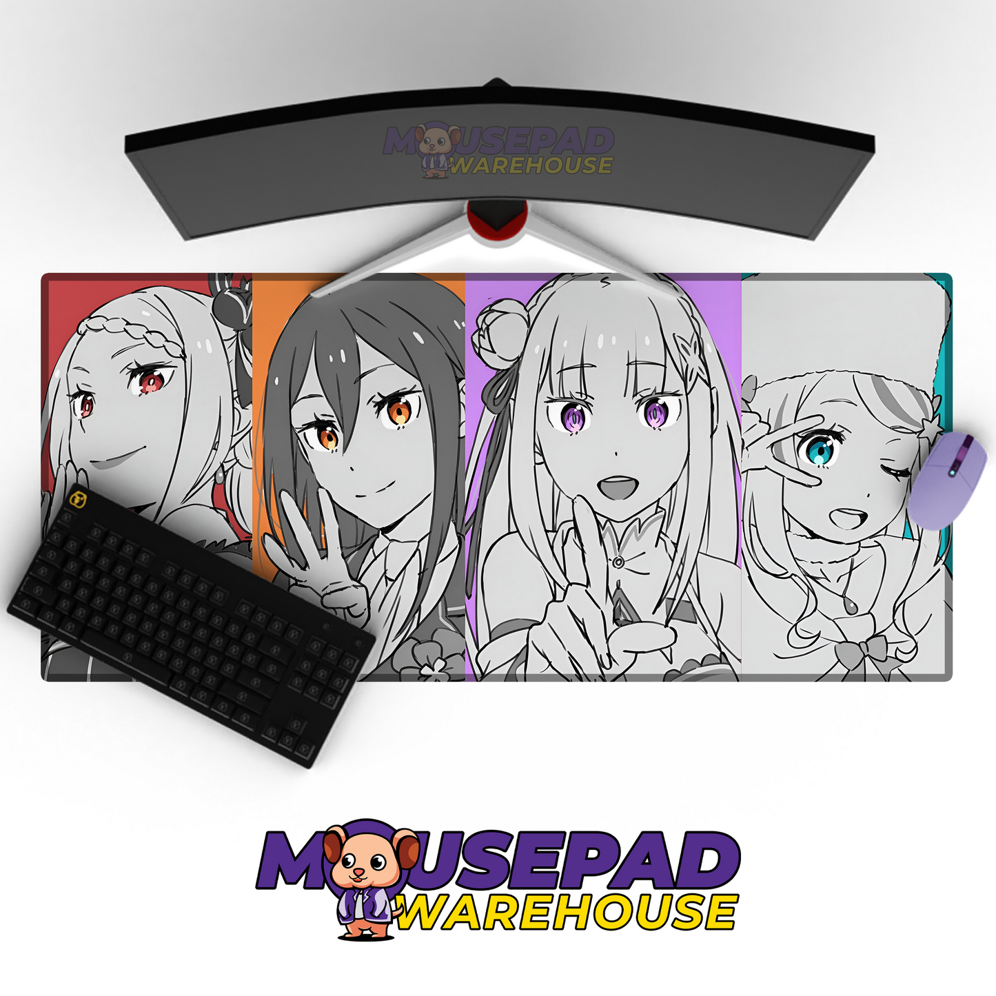 Re:Zero Starting Life in Another World Anime Mousepad 1378803 MousepadWarehouse.com