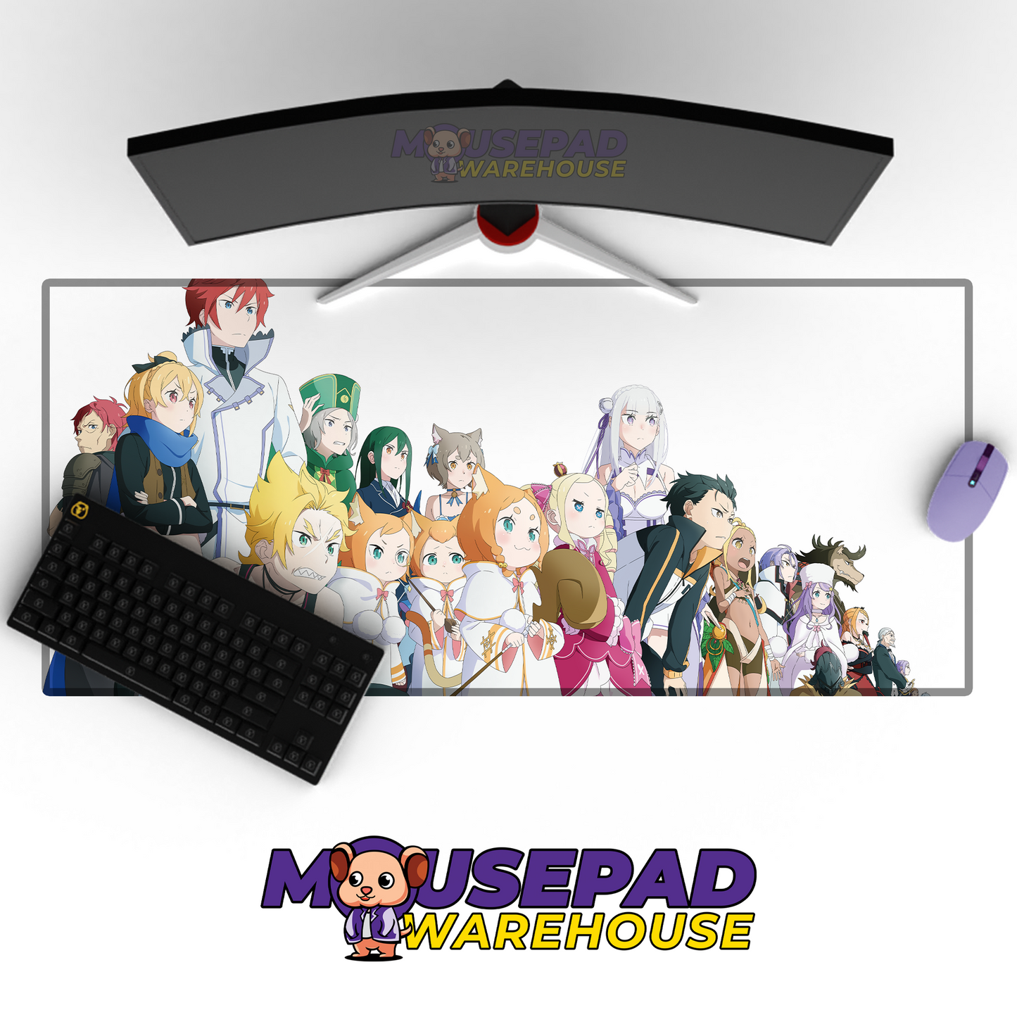 Re:Zero Starting Life in Another World Anime Mousepad 1380697 MousepadWarehouse.com