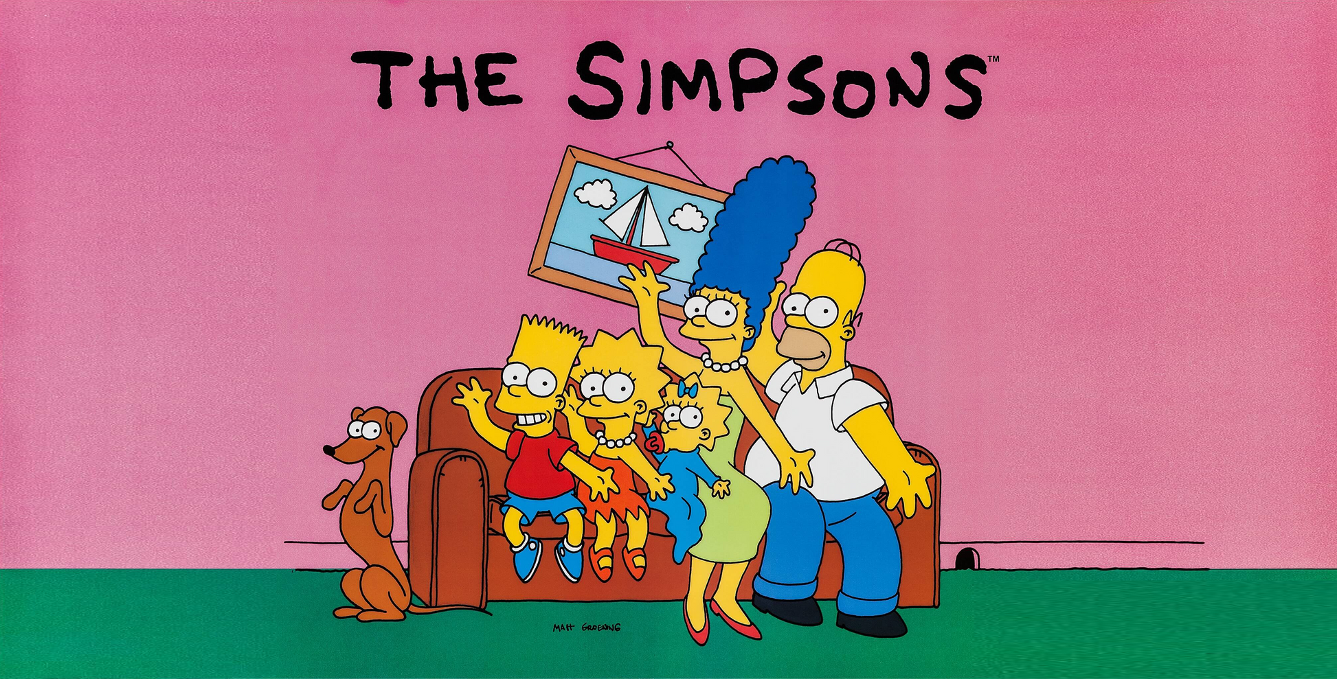 The Simpsons TV Show Mousepad 1383041 MousepadWarehouse.com