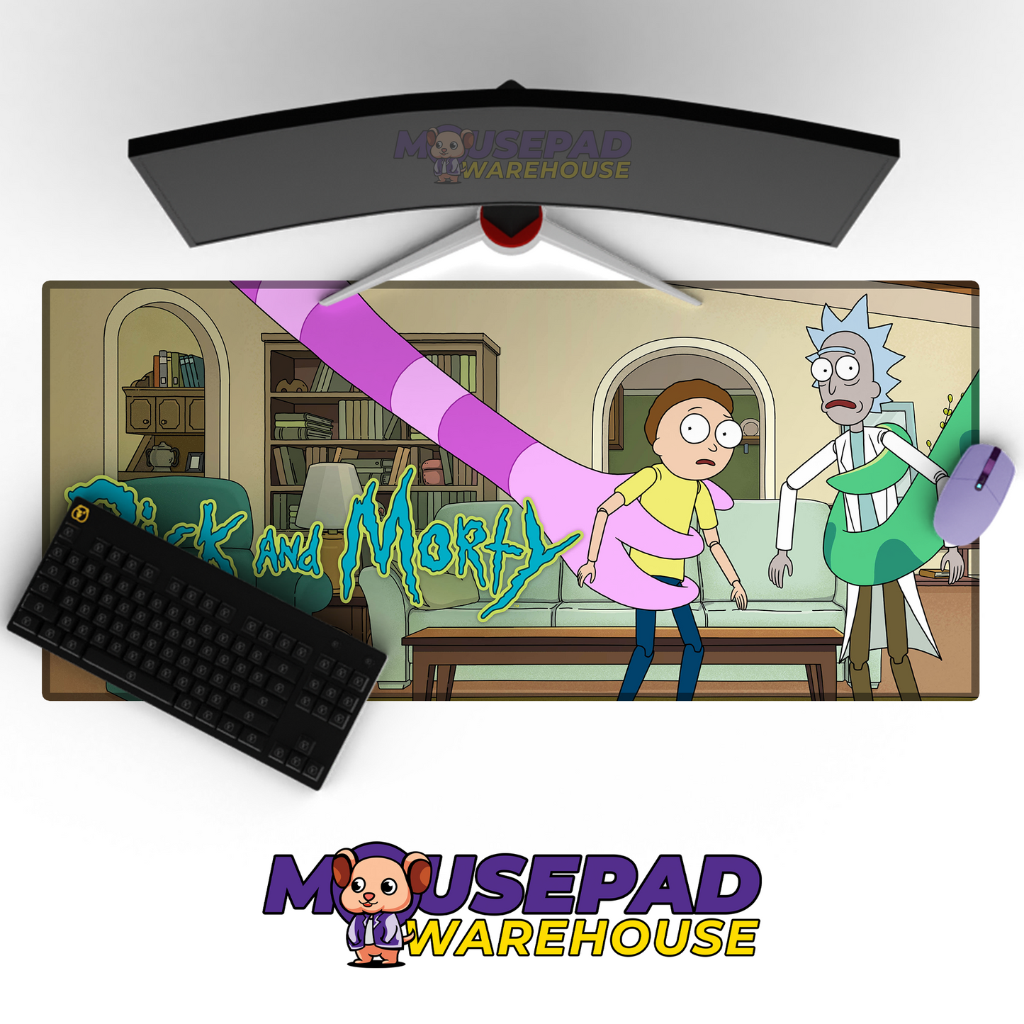 Rick and Morty TV Show Mousepad 1384311 MousepadWarehouse.com