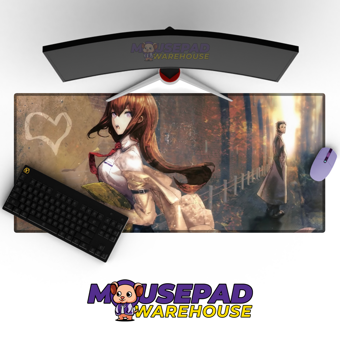 Steins Gate Anime Mousepad 165083 MousepadWarehouse.com