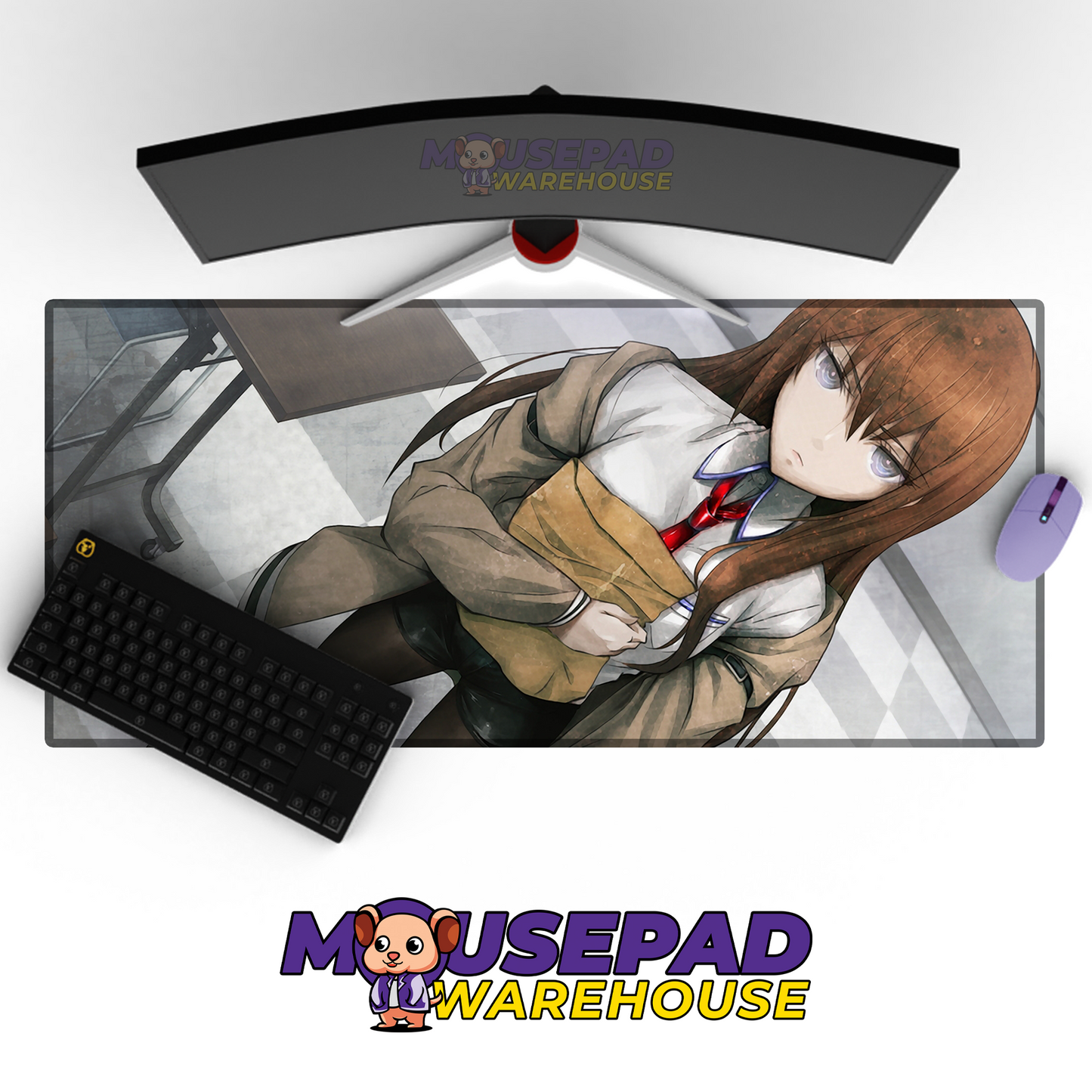 Steins Gate Anime Mousepad 165087 MousepadWarehouse.com