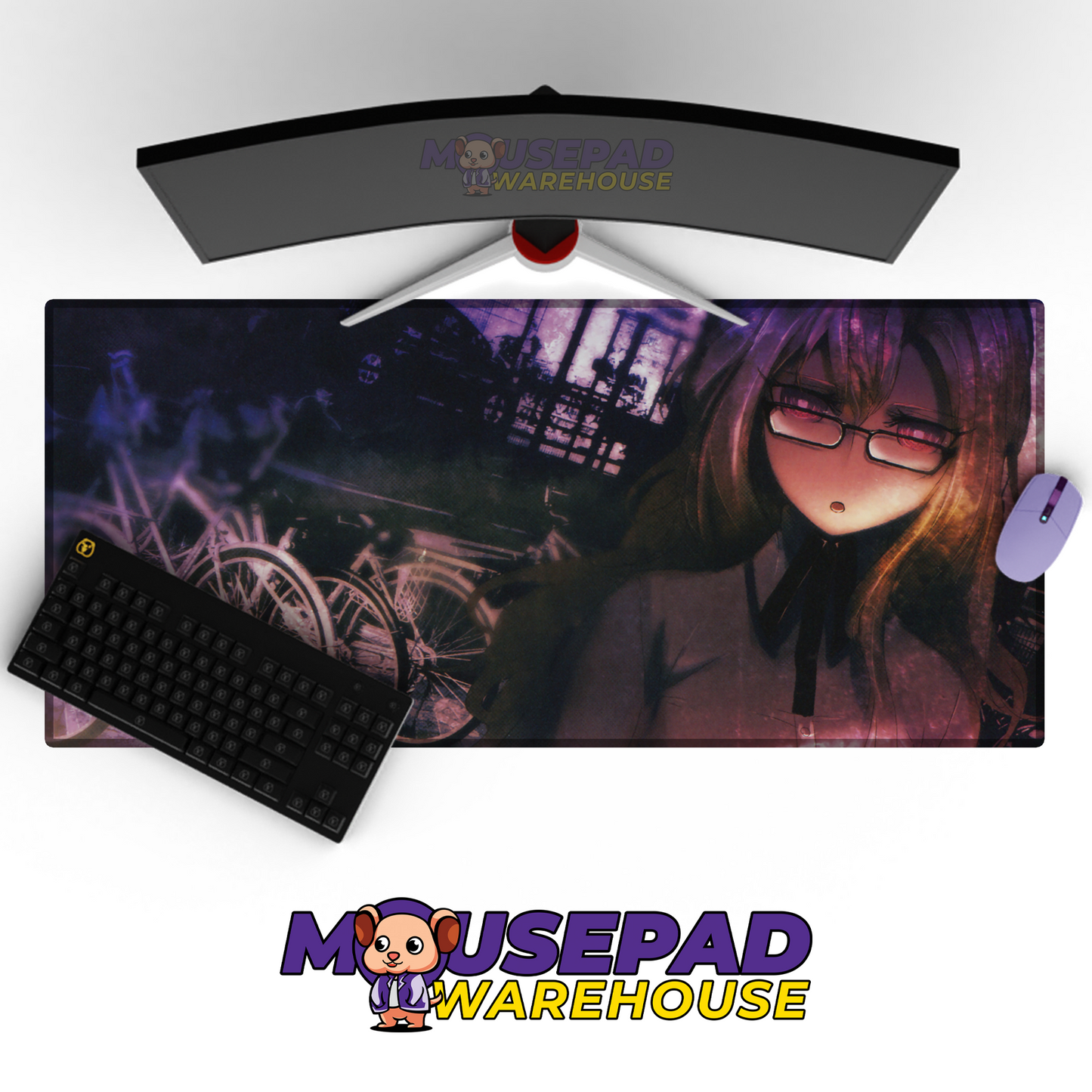 Steins Gate Anime Mousepad 165202 MousepadWarehouse.com