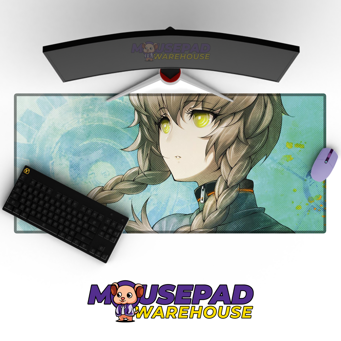 Steins Gate Anime Mousepad 176119 MousepadWarehouse.com