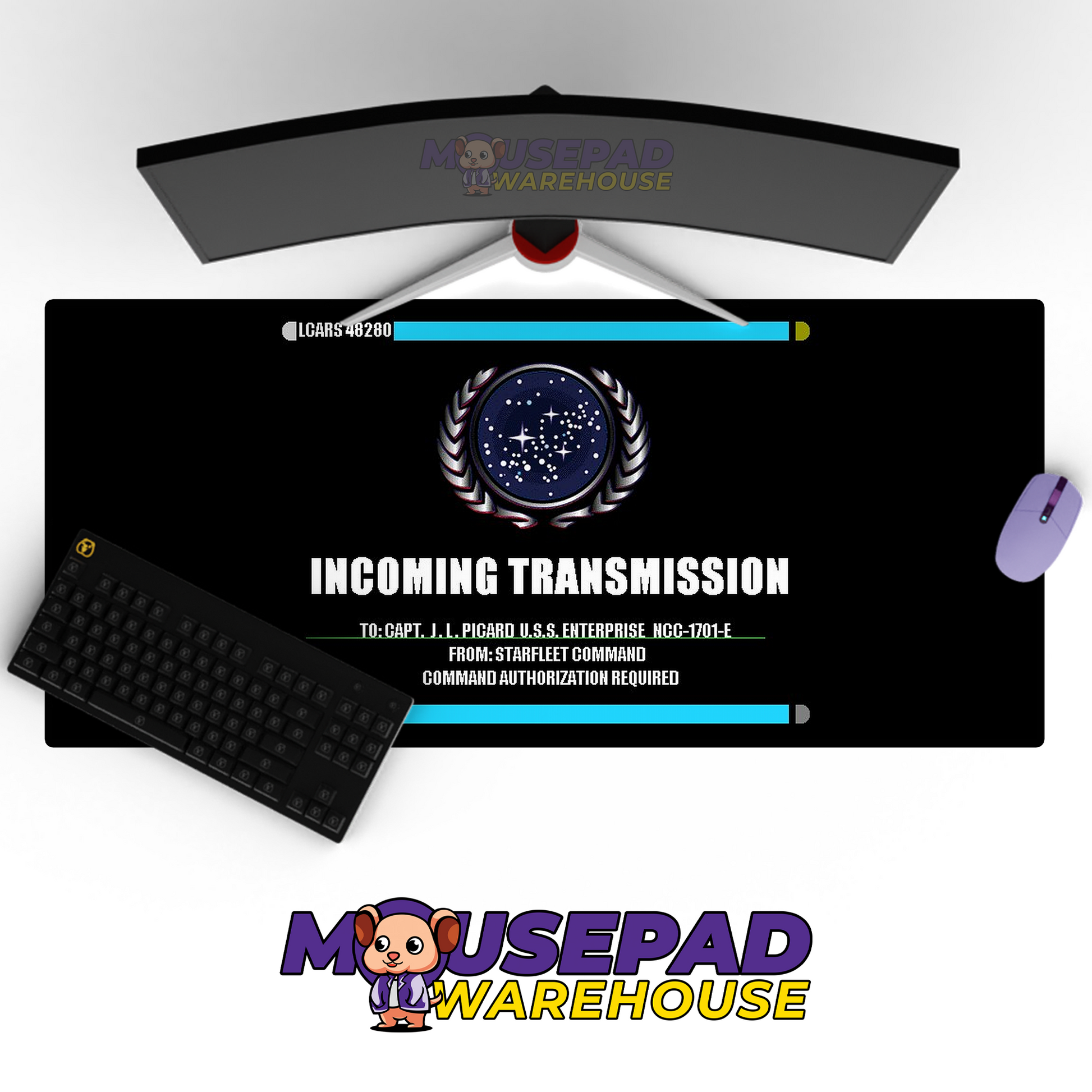 Star Trek TV Show Mousepad 173940 MousepadWarehouse.com