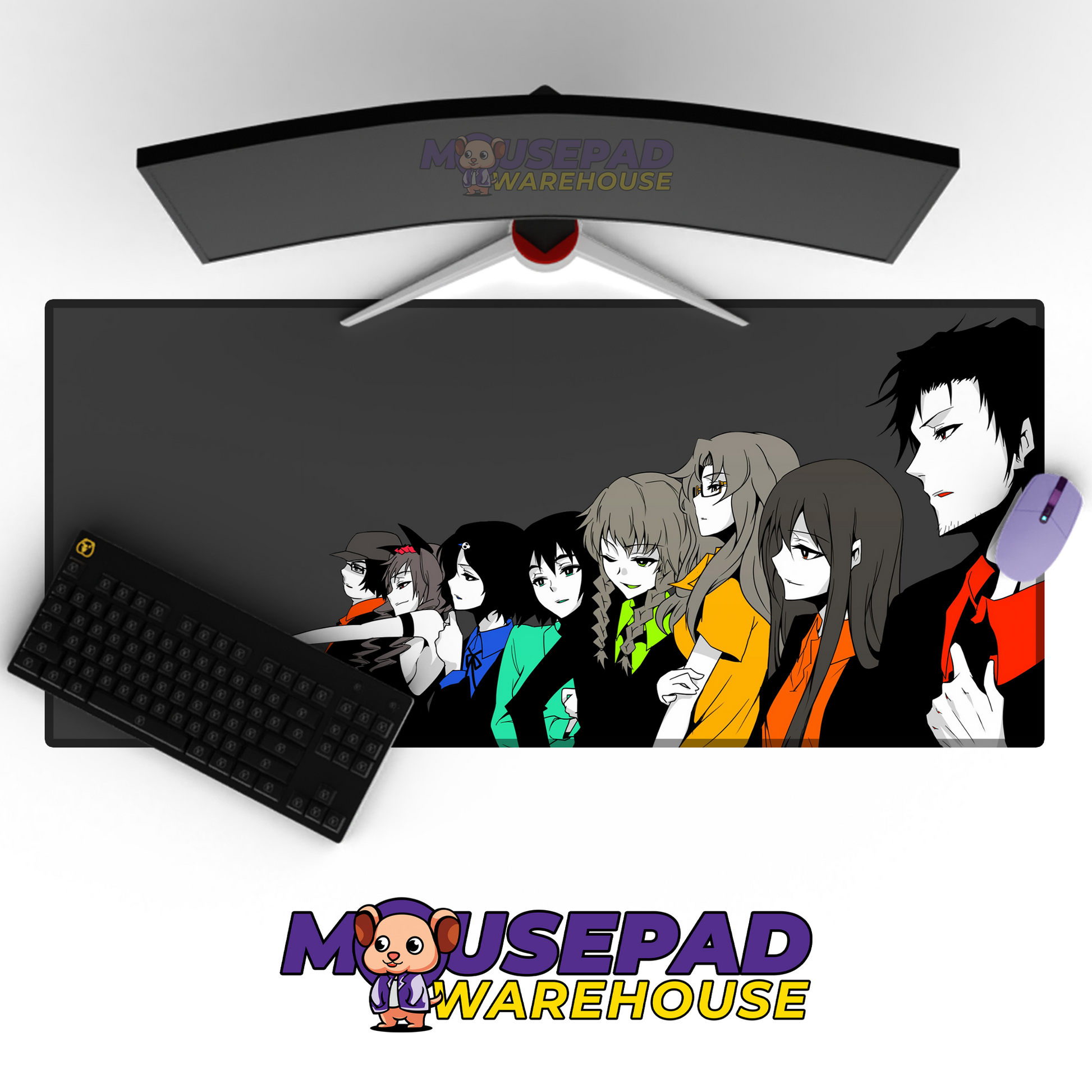 Steins Gate Anime Mousepad 176119 MousepadWarehouse.com