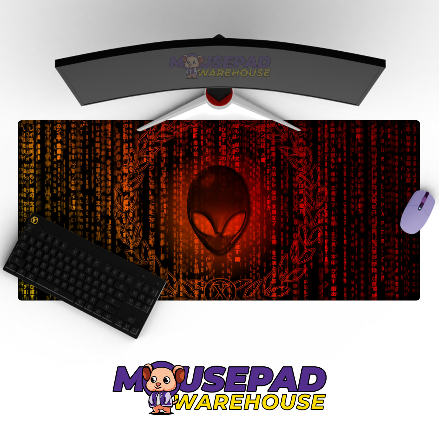 Alienware Brand Imagery Mousepad 177549 MousepadWarehouse.com