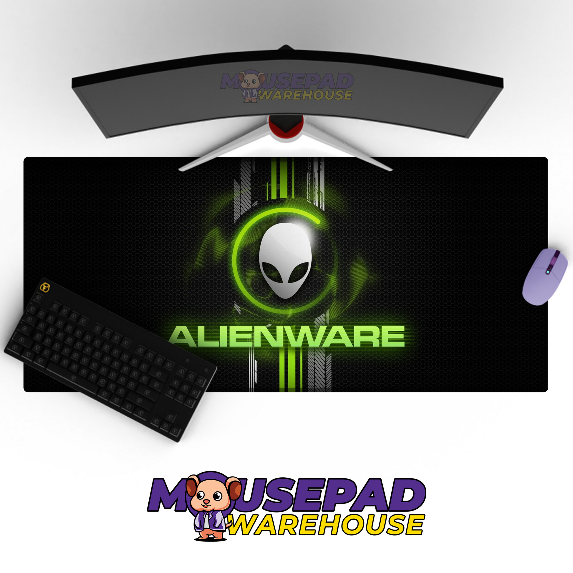 Alienware Brand Imagery Mousepad 177580 MousepadWarehouse.com