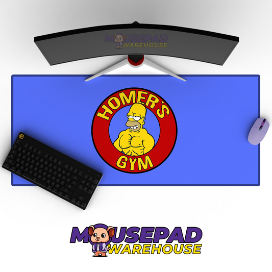 The Simpsons TV Show Mousepad 187485 MousepadWarehouse.com