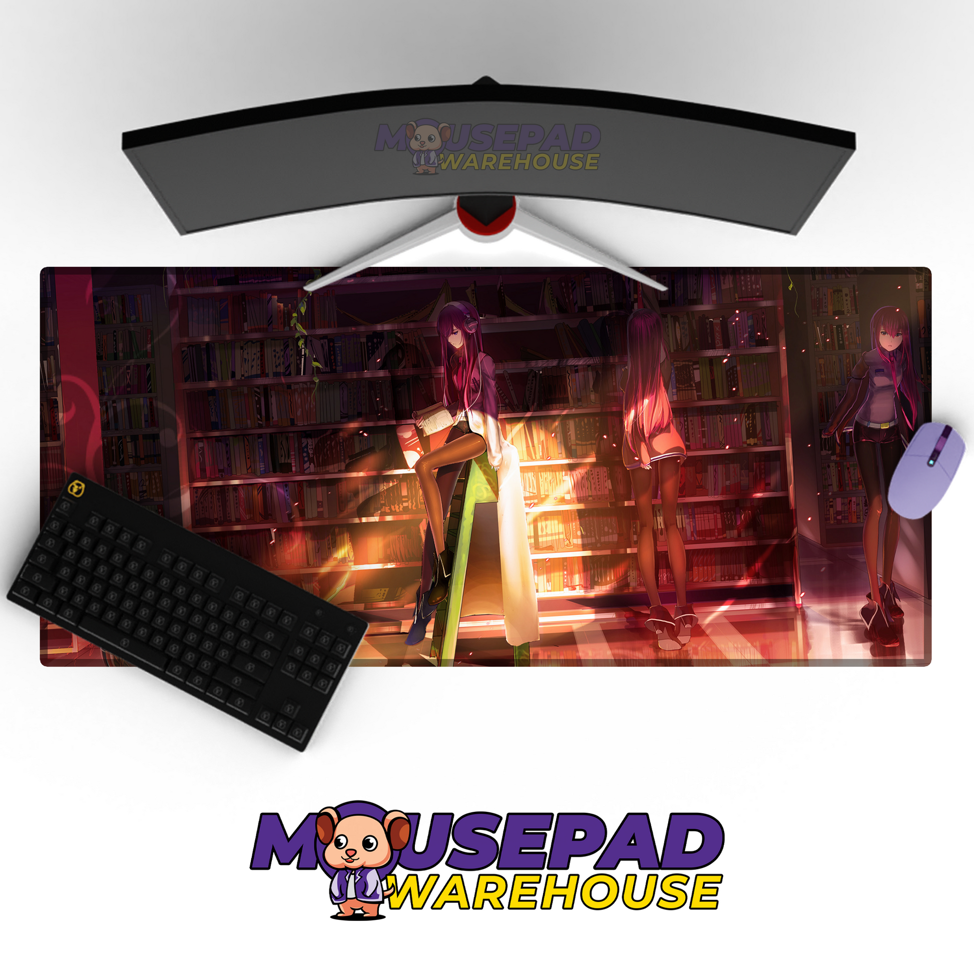 Steins Gate Anime Mousepad 193677 MousepadWarehouse.com