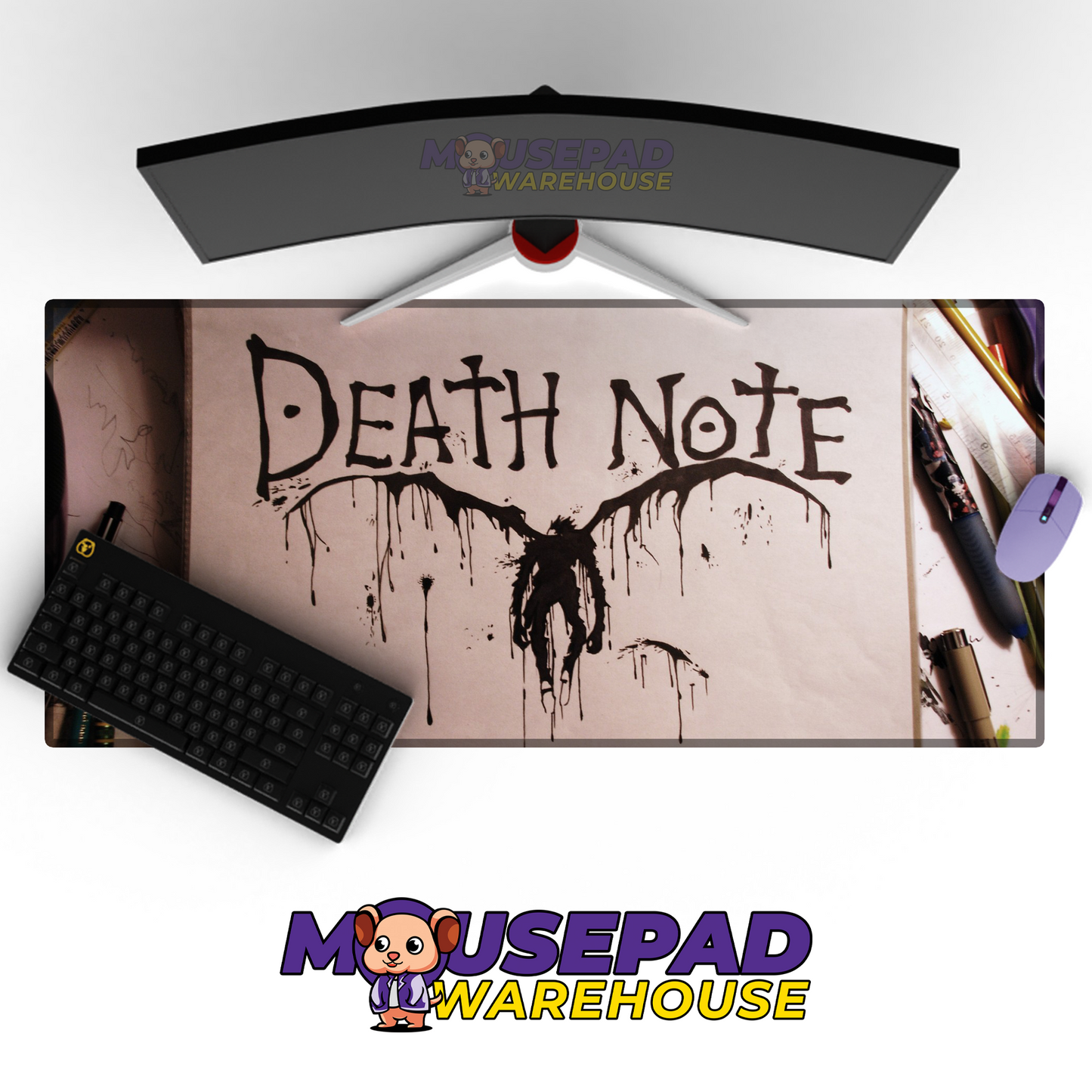 Death Note Anime Mousepad 194696 MousepadWarehouse.com