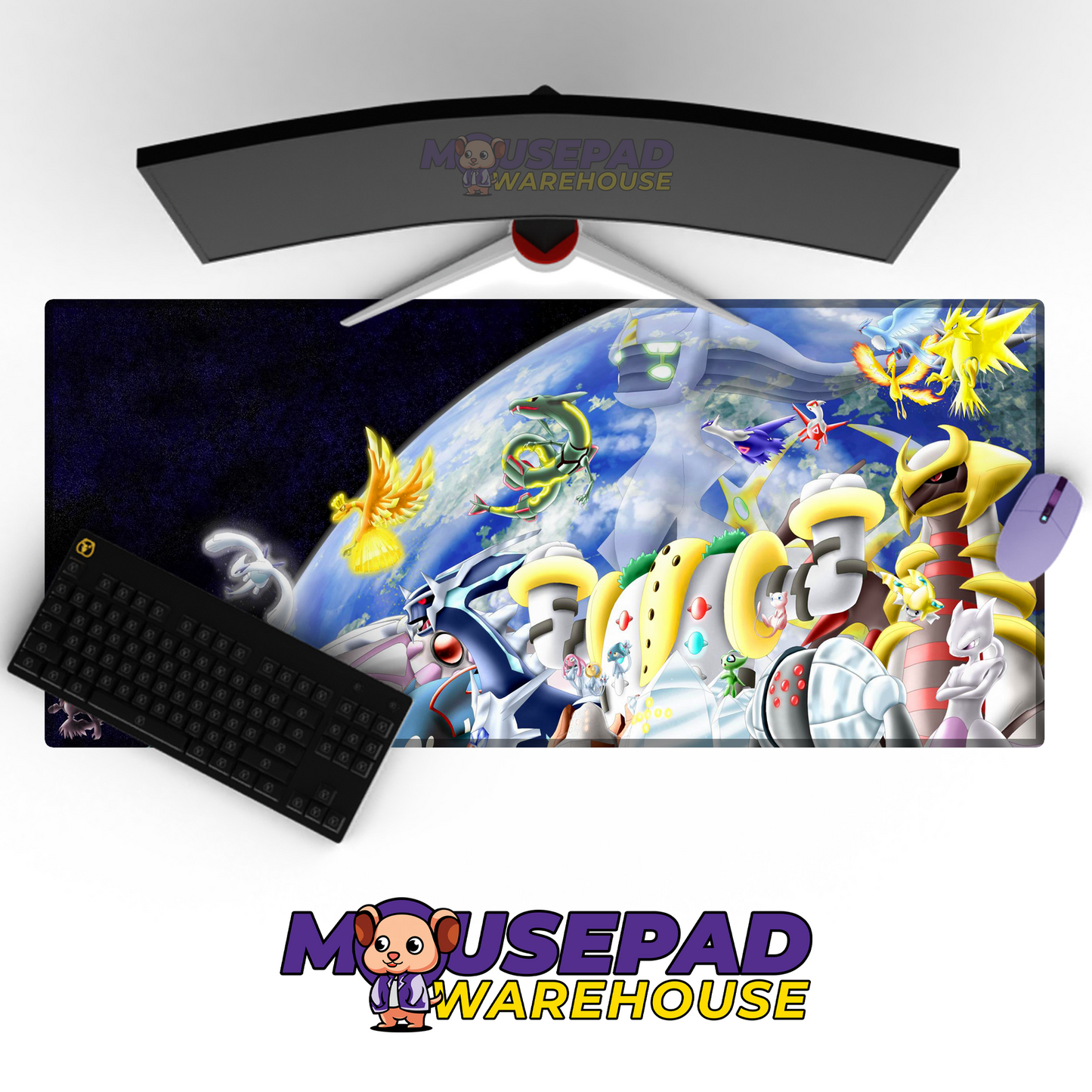 Pokemon TV Show Mousepad 206263 MousepadWarehouse.com