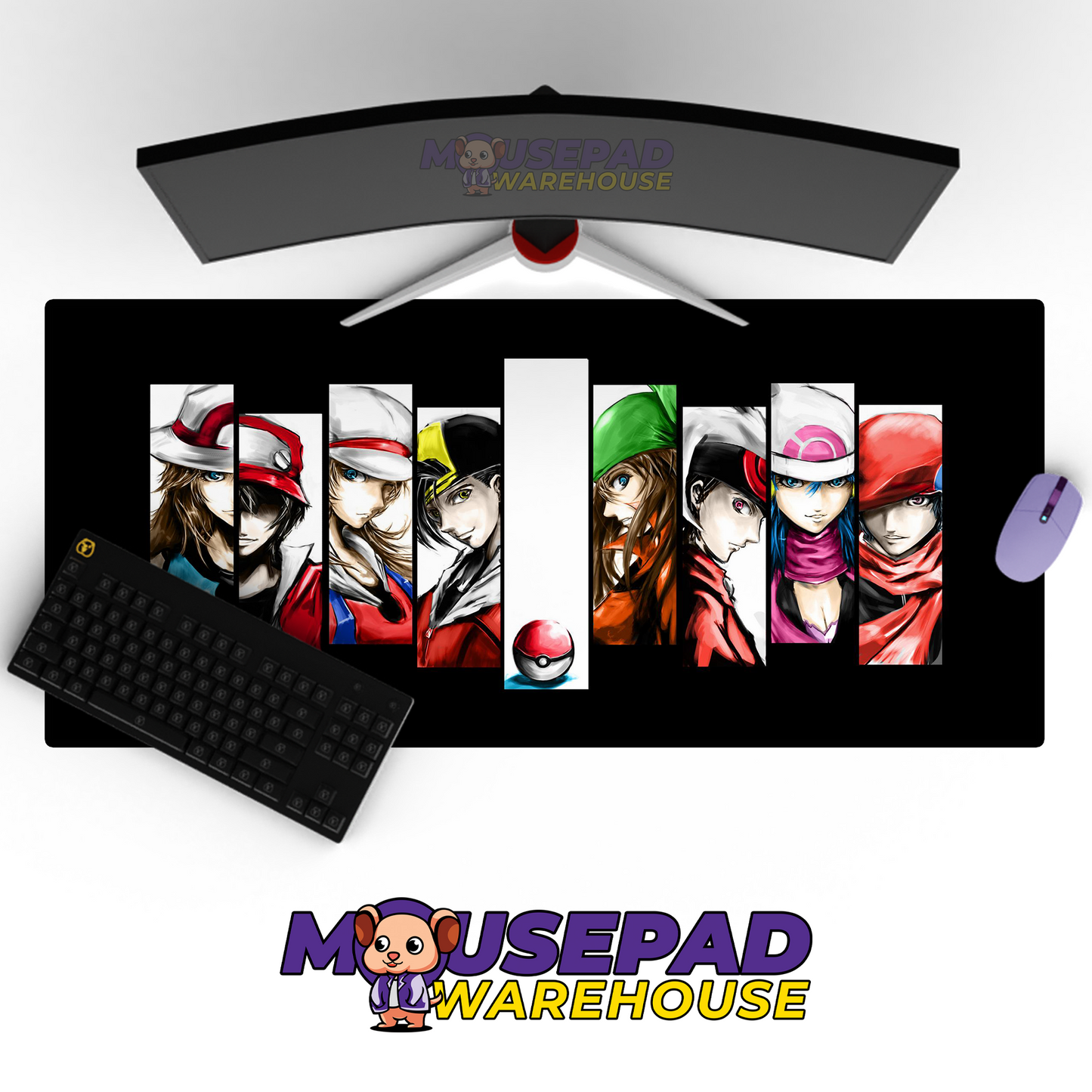 Pokemon TV Show Mousepad 206286 MousepadWarehouse.com