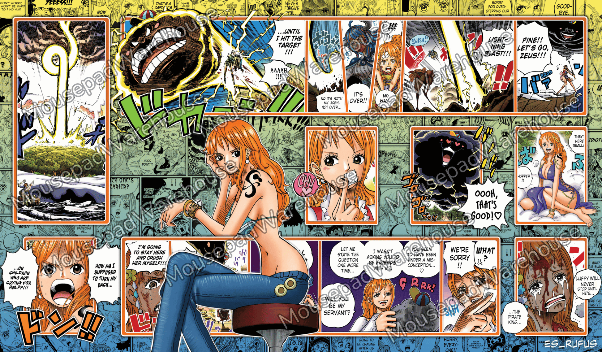 Nami Themed One Piece TCG Playmat