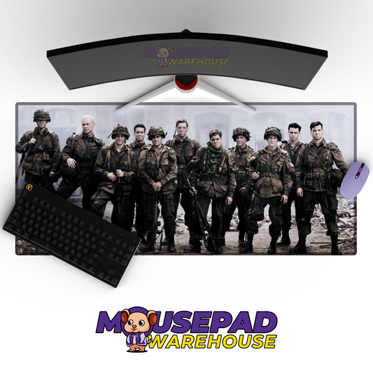 Band of Brothers TV Show Mousepad 210428 MousepadWarehouse.com