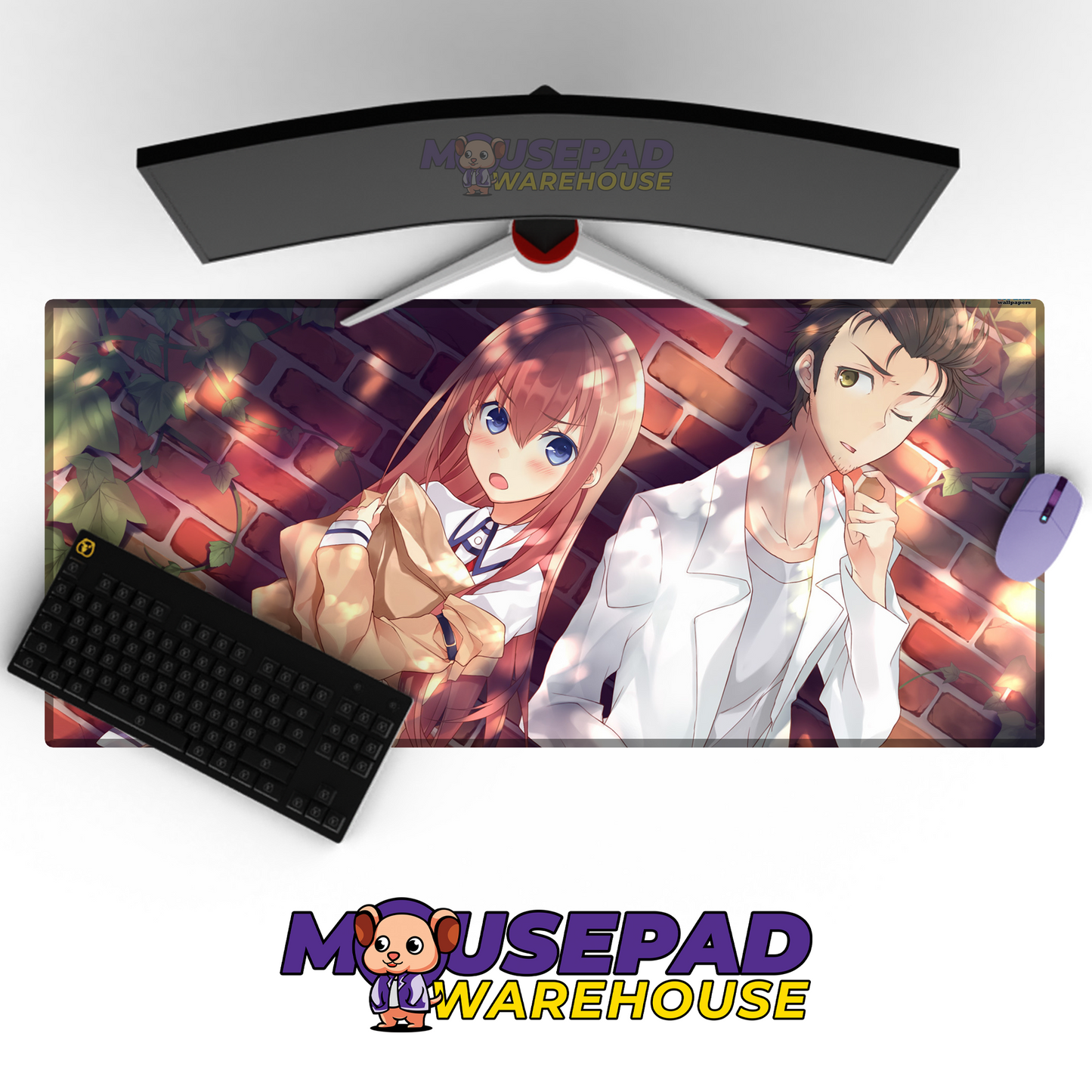 Steins Gate Anime Mousepad 218719 MousepadWarehouse.com