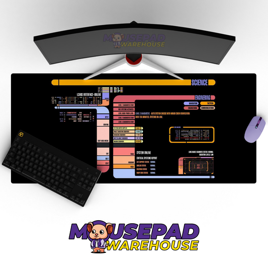 Star Trek TV Show Mousepad 224158 MousepadWarehouse.com