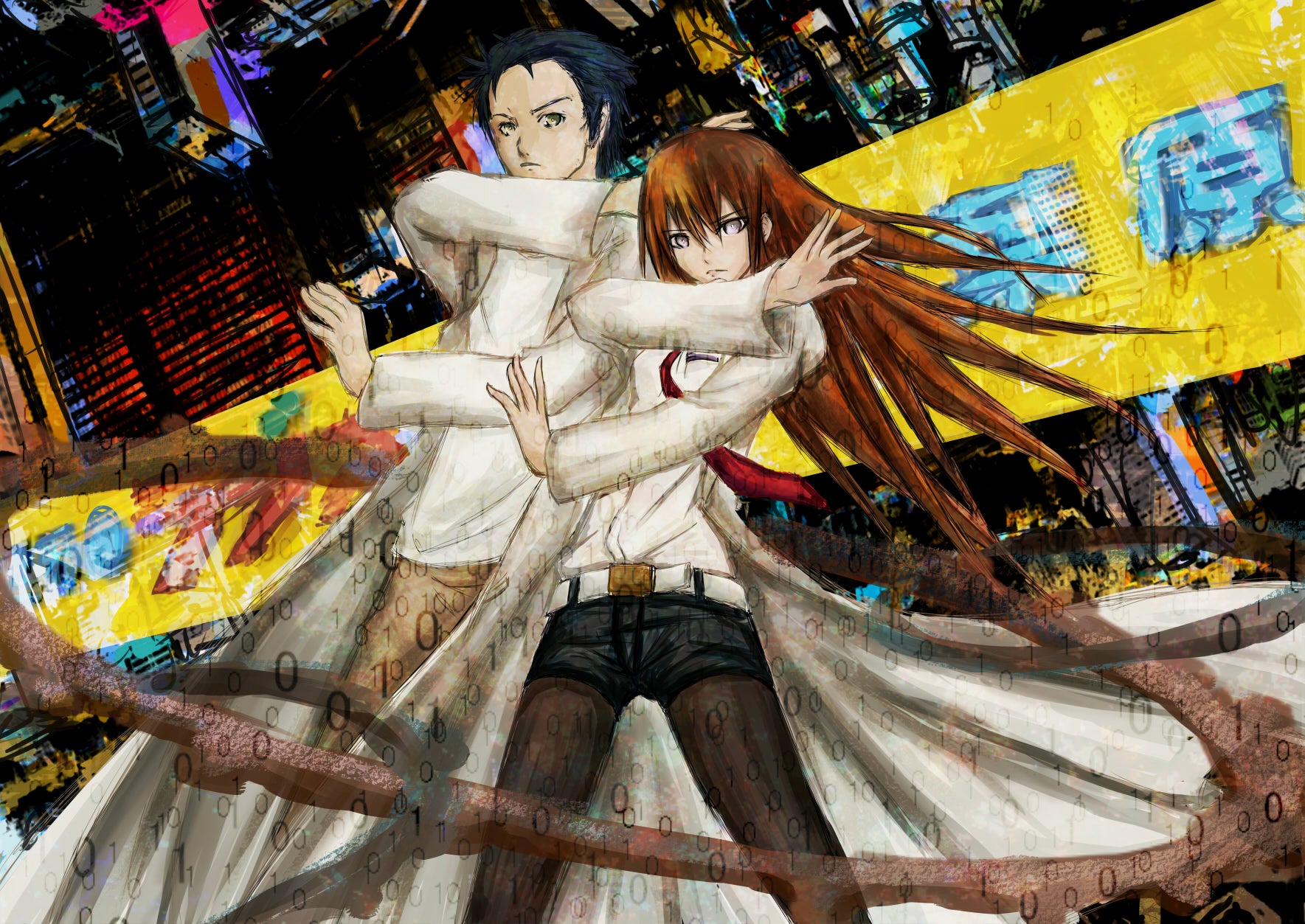 Steins Gate Anime Mousepad 224765 MousepadWarehouse.com