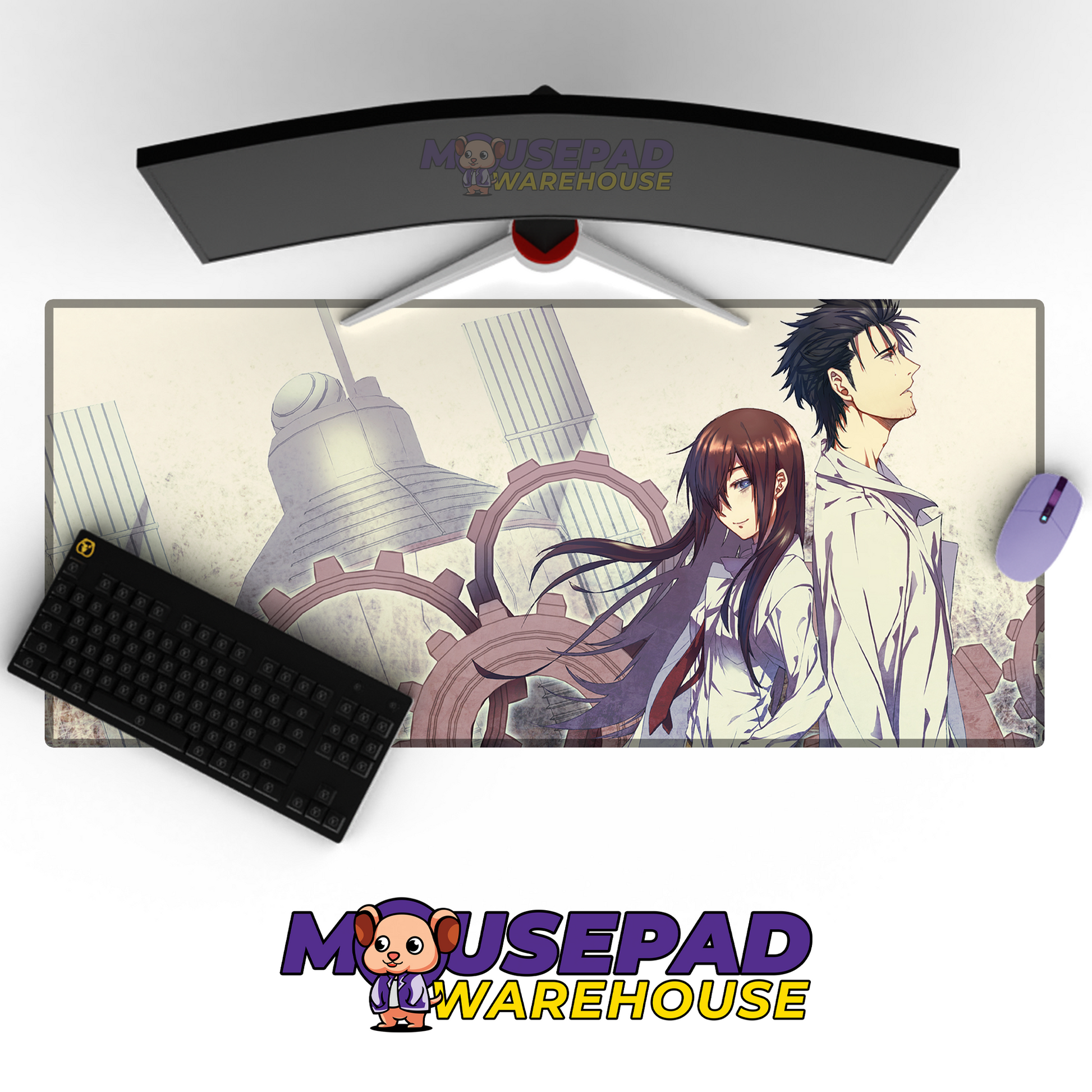 Steins Gate Anime Mousepad 224765 MousepadWarehouse.com