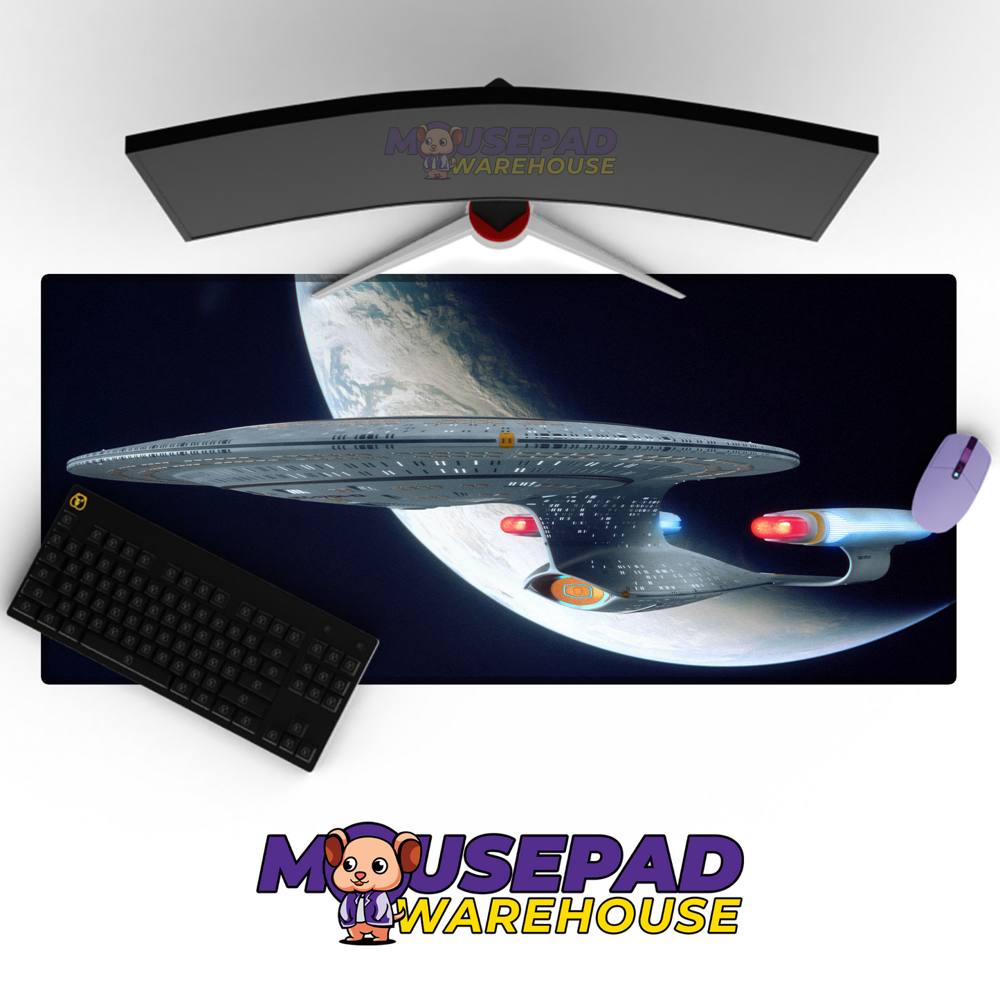 Star Trek TV Show Mousepad 226920 MousepadWarehouse.com