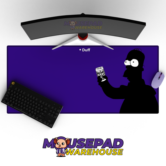 The Simpsons TV Show Mousepad 246529 MousepadWarehouse.com