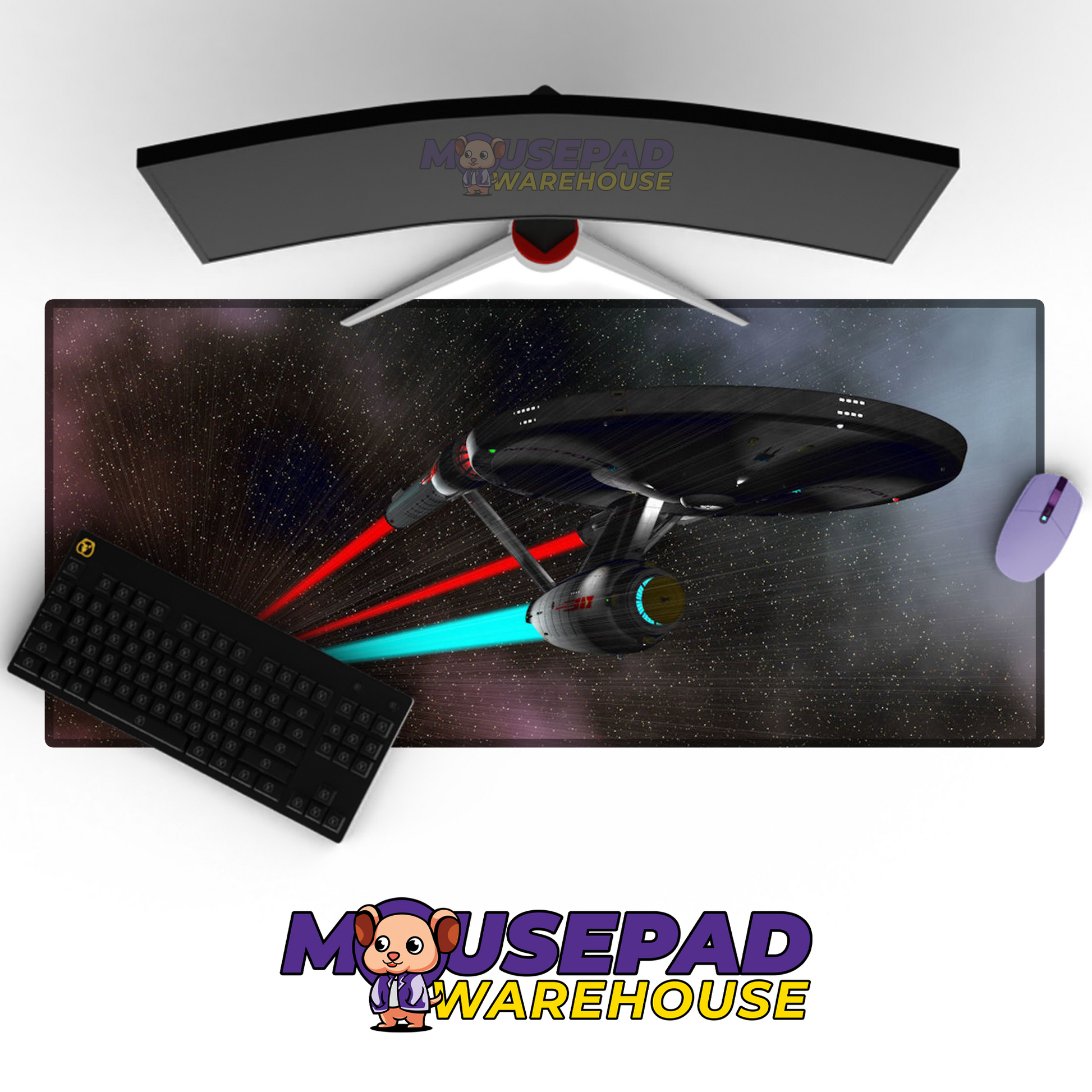 Star Trek TV Show Mousepad 255369 MousepadWarehouse.com