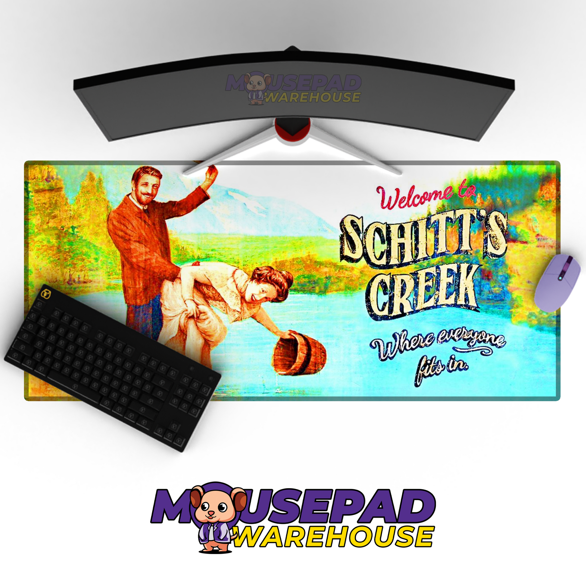 Schitt's Creek TV Show Mousepad 25678 MousepadWarehouse.com