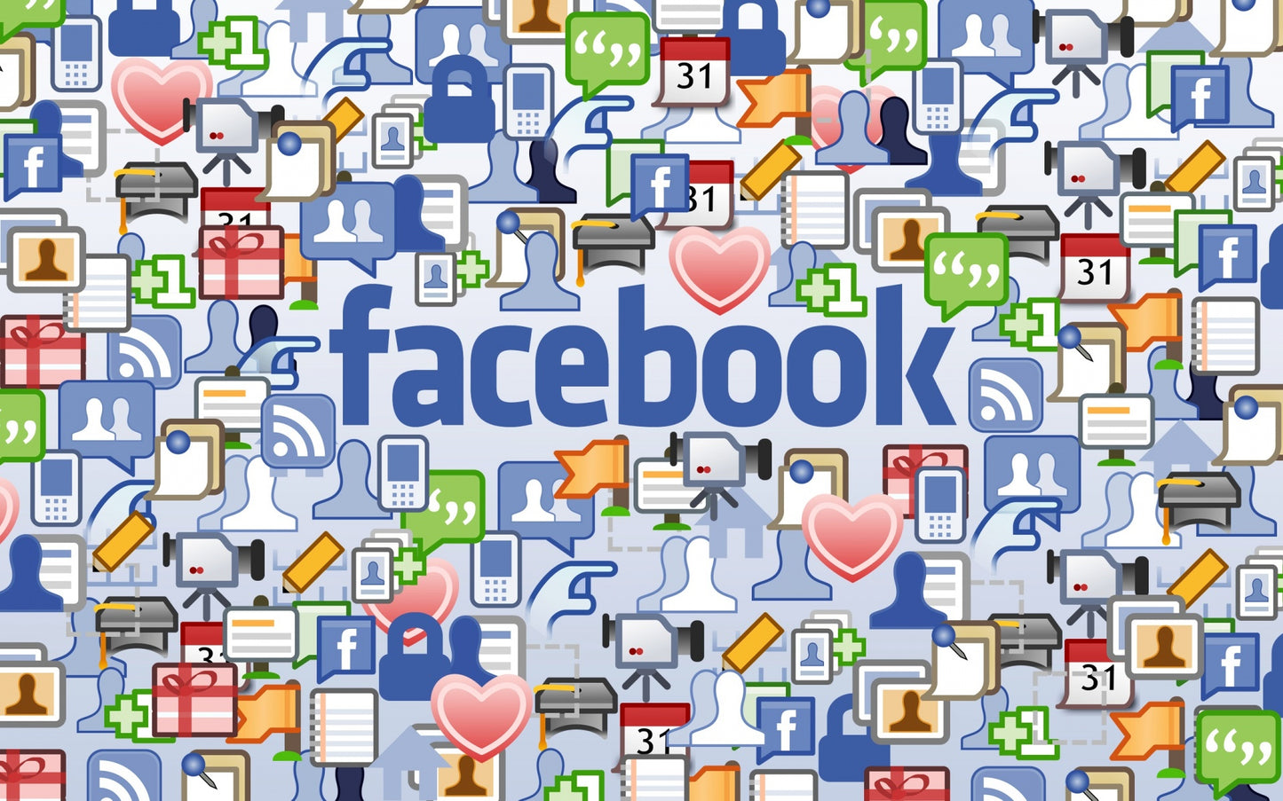 Facebook (Meta) Brand Imagery Mousepad 274960 MousepadWarehouse.com