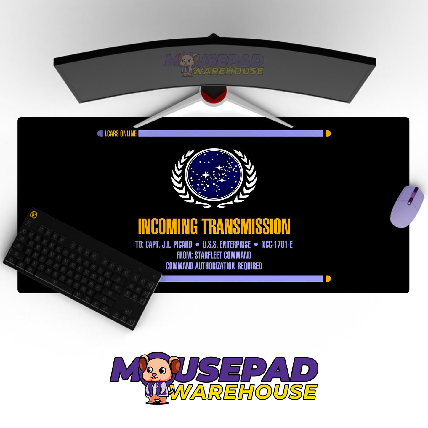 Star Trek TV Show Mousepad 275077 MousepadWarehouse.com