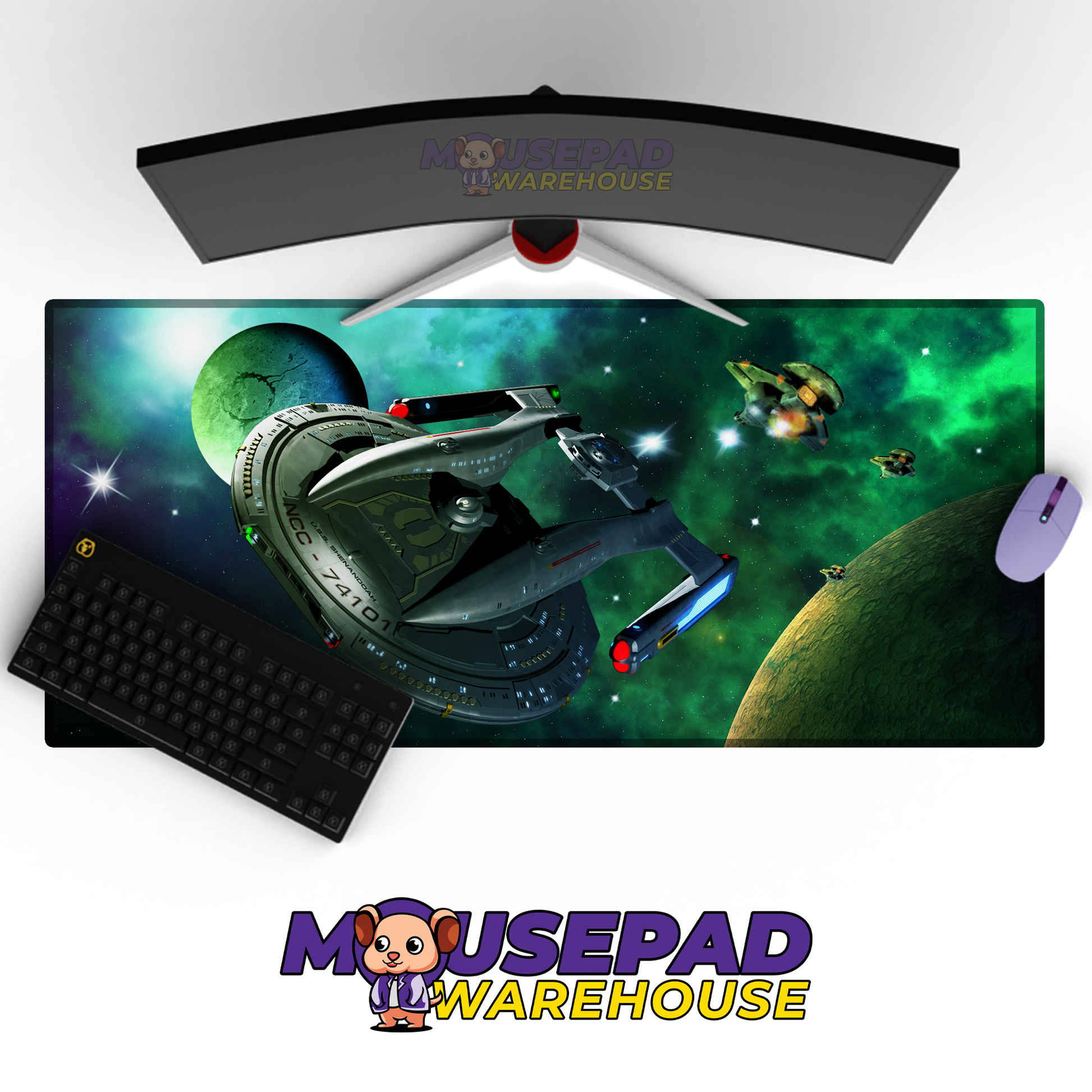 Star Trek TV Show Mousepad 280005 MousepadWarehouse.com