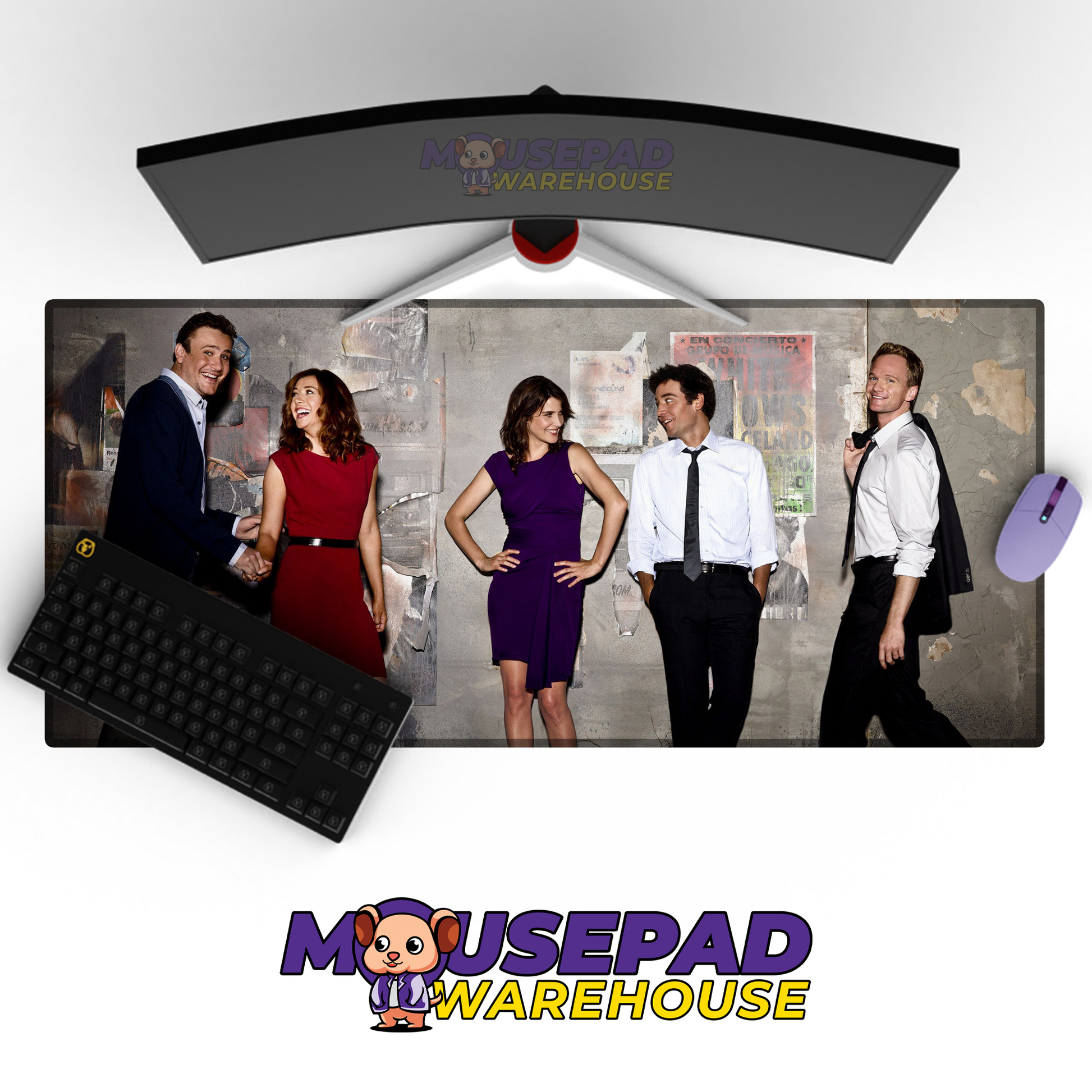 How I Met Your Mother TV Show Mousepad 285300 MousepadWarehouse.com