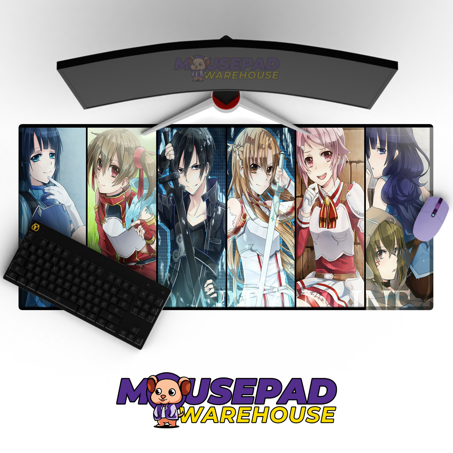 Sword Art Online Anime Mousepad 299405 MousepadWarehouse.com