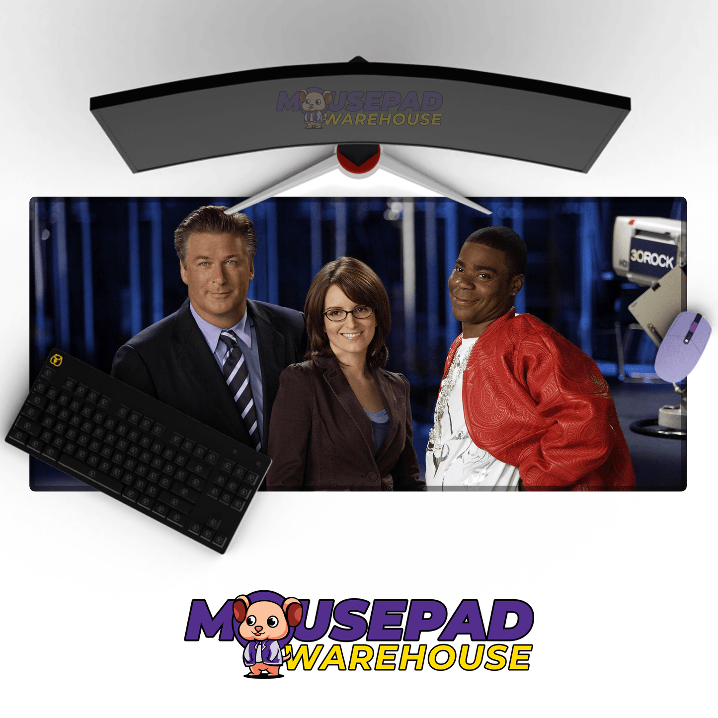 30 Rock TV Show Mousepad 675764 - Mousepad Warehouse