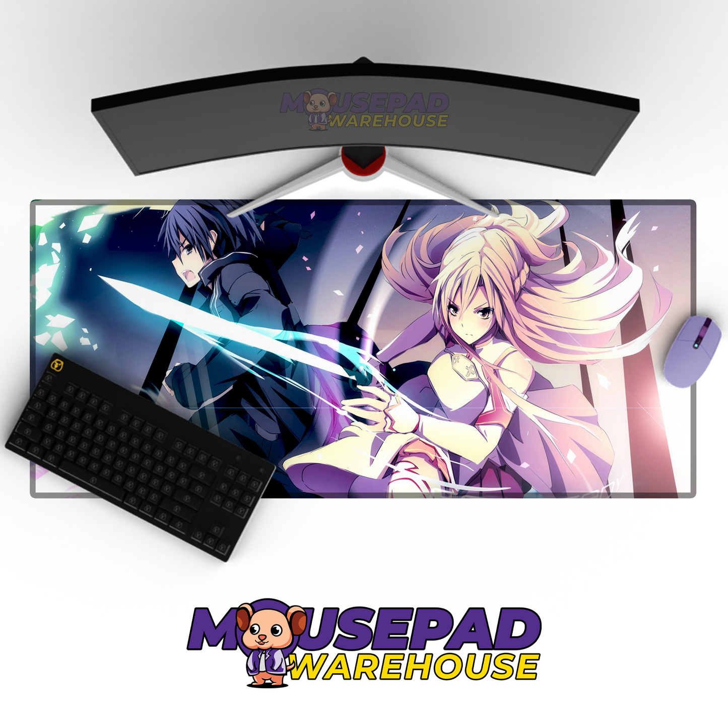 Sword Art Online Anime Mousepad 301606 MousepadWarehouse.com