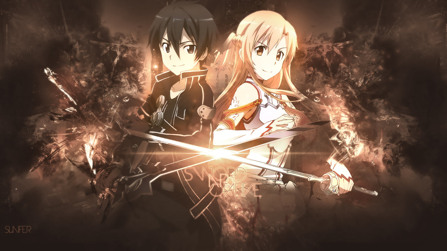 Sword Art Online Anime Mousepad 301609 MousepadWarehouse.com