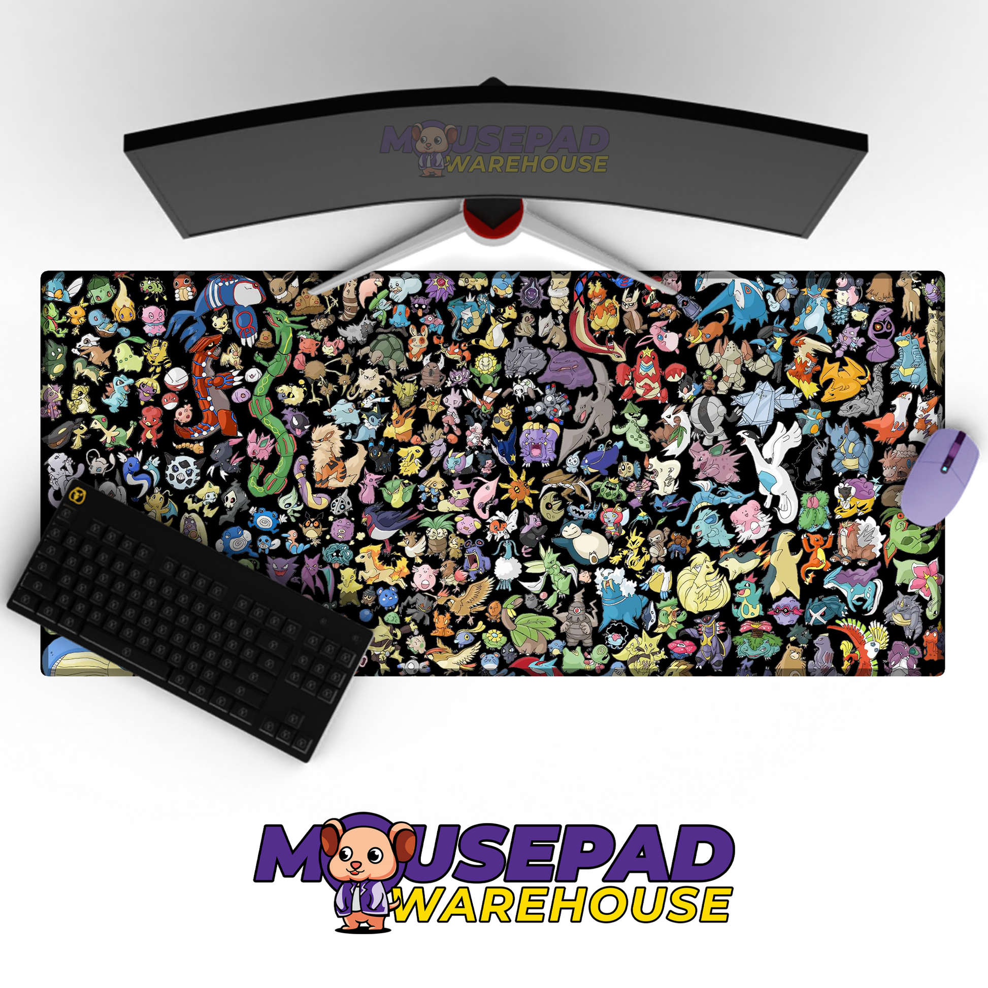 Pokemon TV Show Mousepad 312091 MousepadWarehouse.com