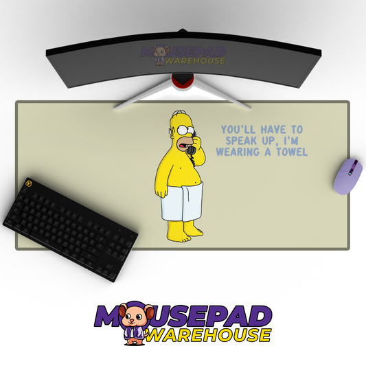 The Simpsons TV Show Mousepad 314742 MousepadWarehouse.com