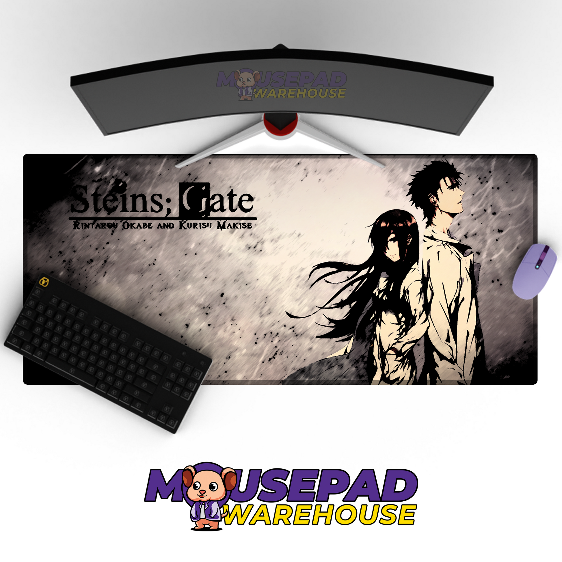 Steins Gate Anime Mousepad 326271 MousepadWarehouse.com