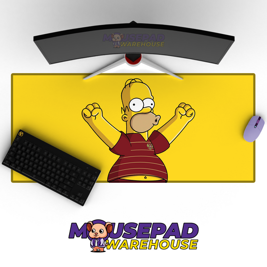 The Simpsons TV Show Mousepad 331035 MousepadWarehouse.com