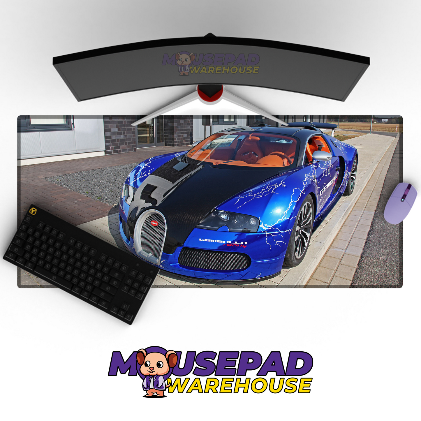 Bugatti Veyron Car Mousepad 331332