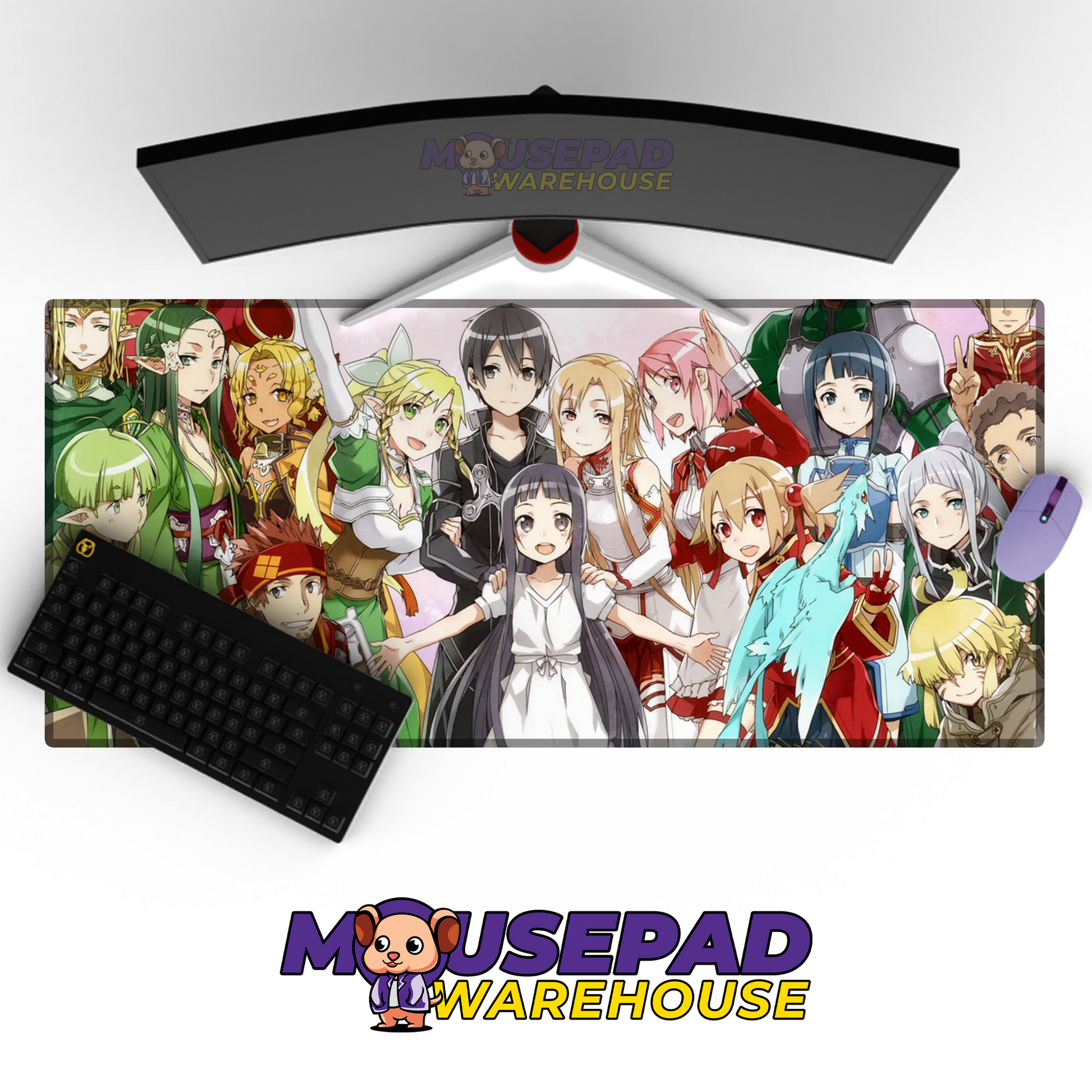 Sword Art Online Anime Mousepad 336739 MousepadWarehouse.com