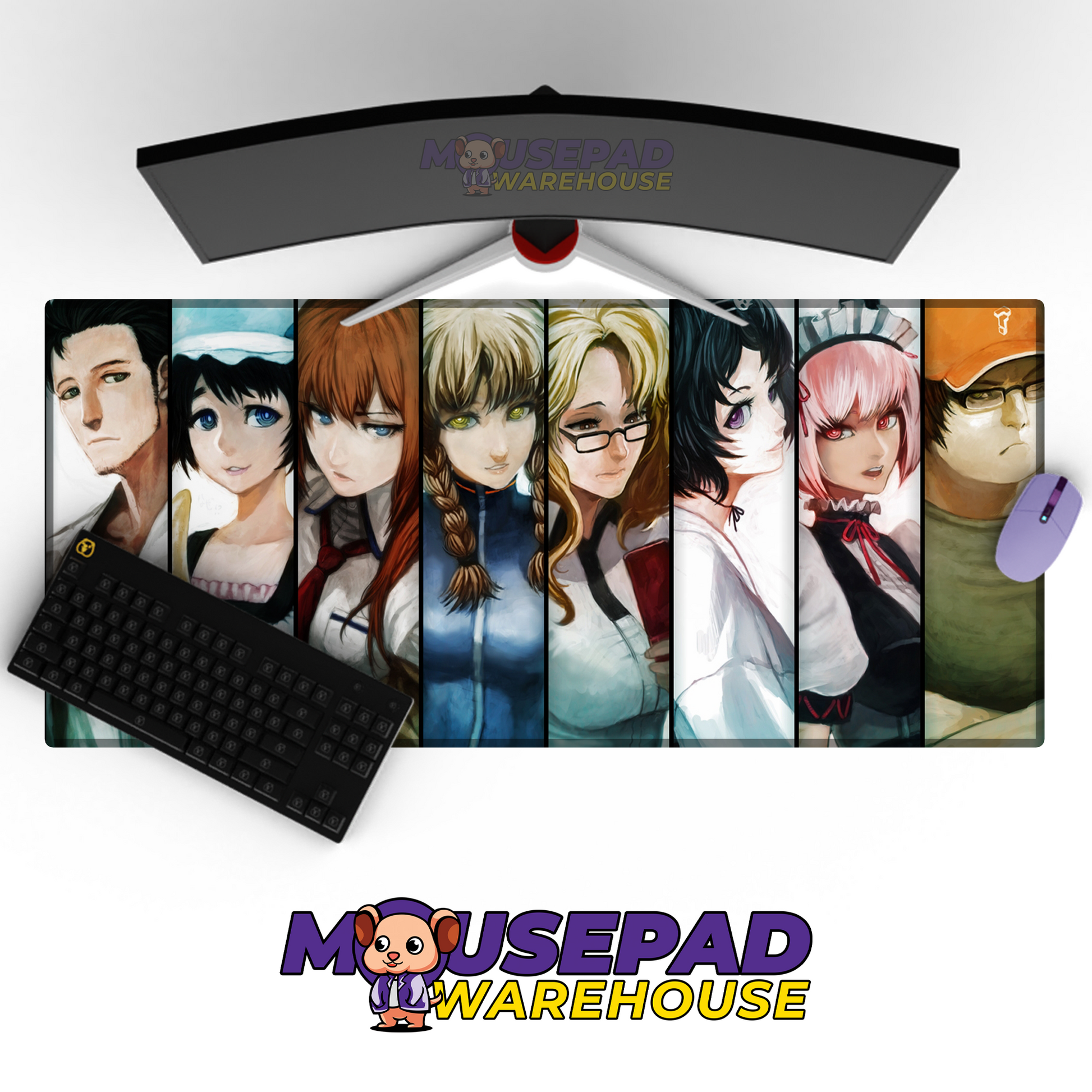 Steins Gate Anime Mousepad 344617 MousepadWarehouse.com