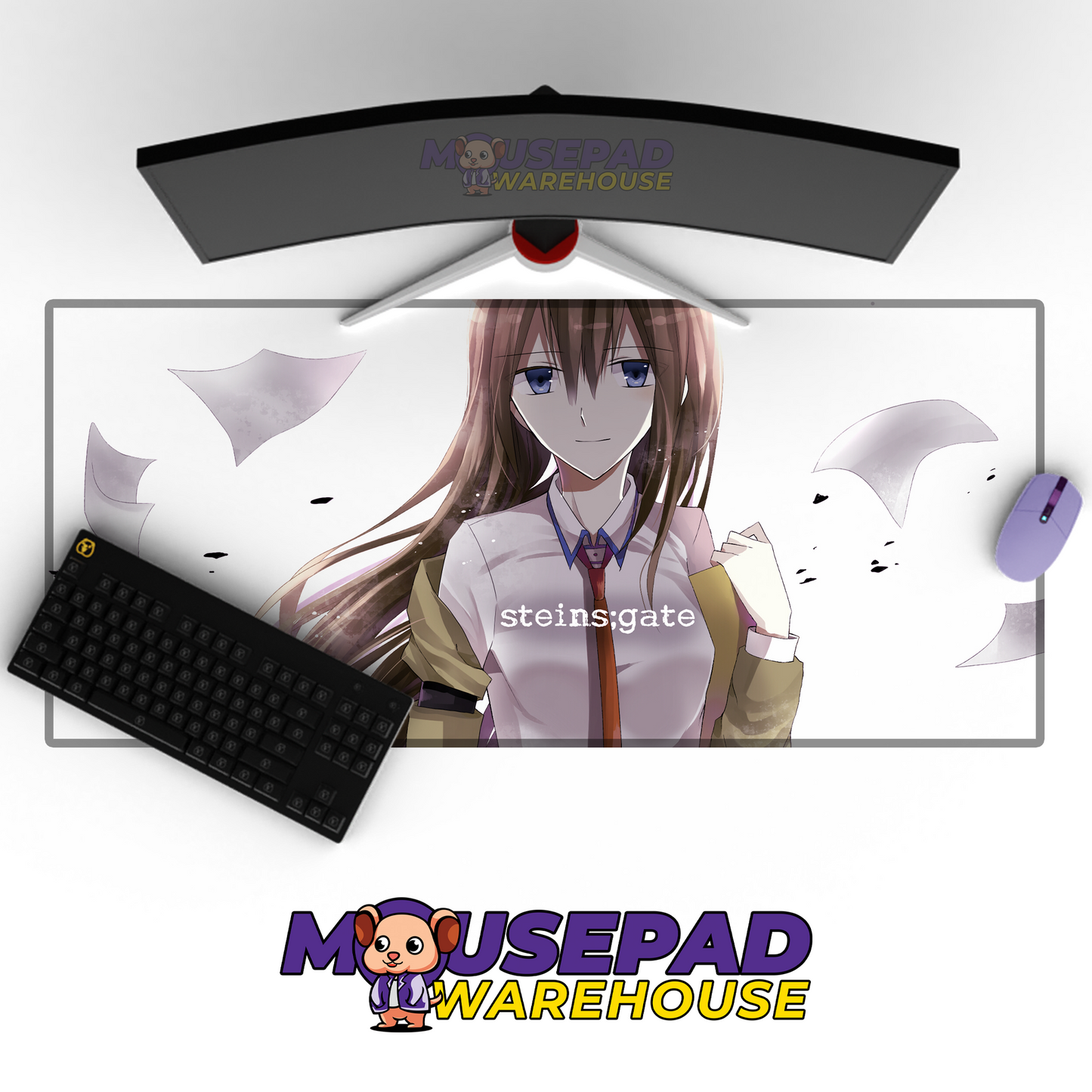 Steins Gate Anime Mousepad 344634 MousepadWarehouse.com