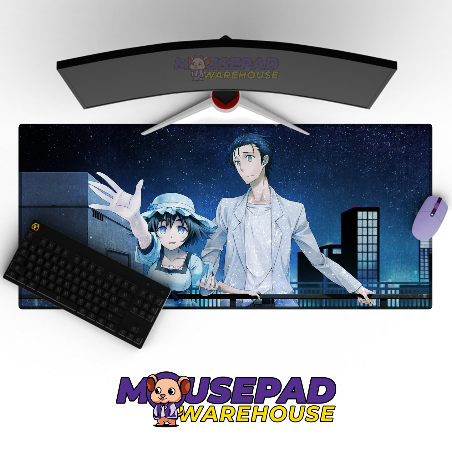 Steins Gate Anime Mousepad 344652 MousepadWarehouse.com