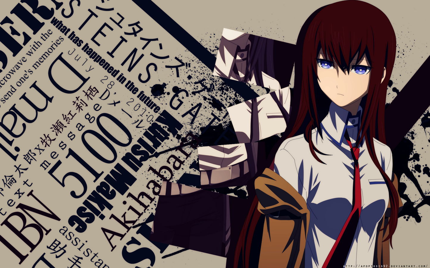 Steins Gate Anime Mousepad 344969 MousepadWarehouse.com