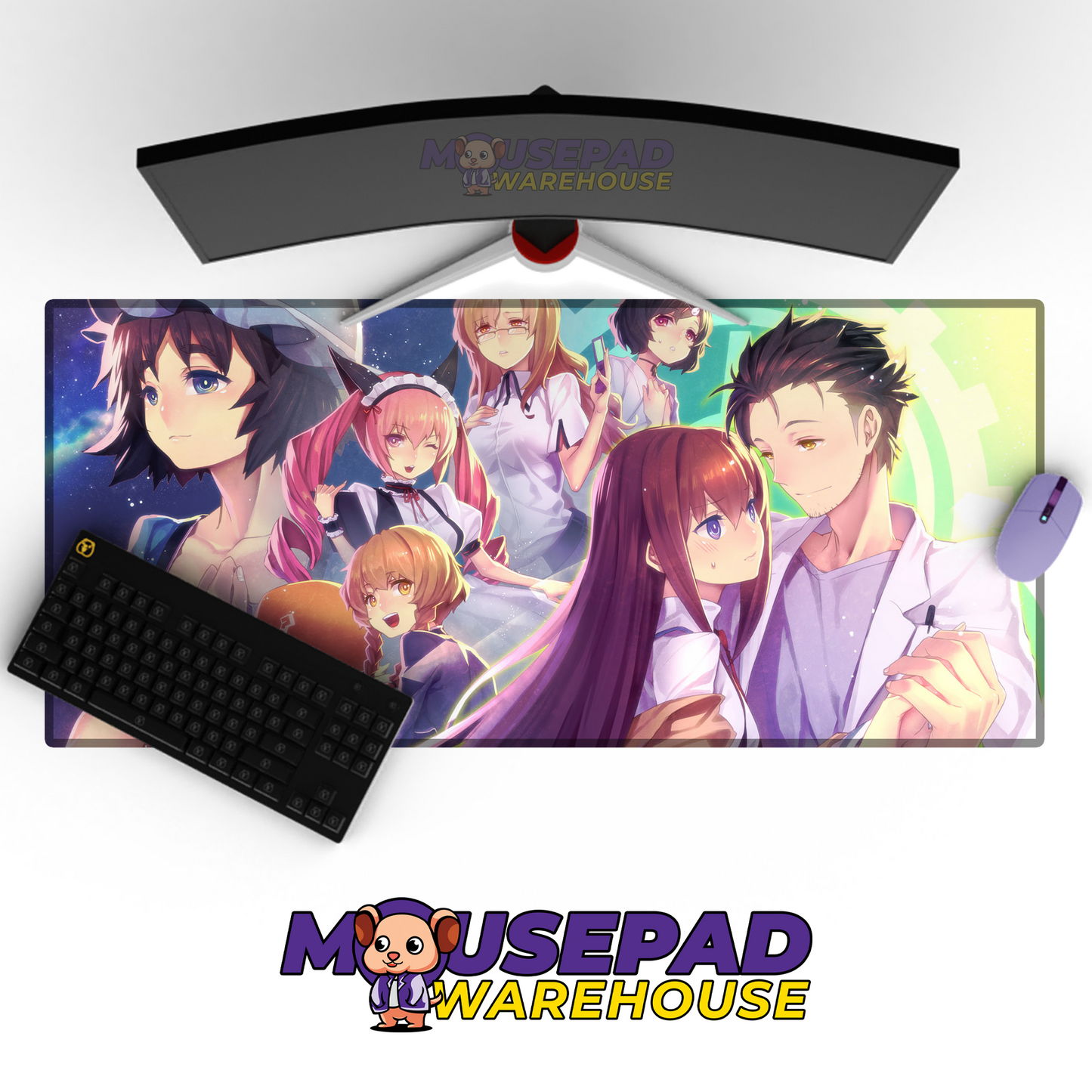 Steins Gate Anime Mousepad 344969 MousepadWarehouse.com