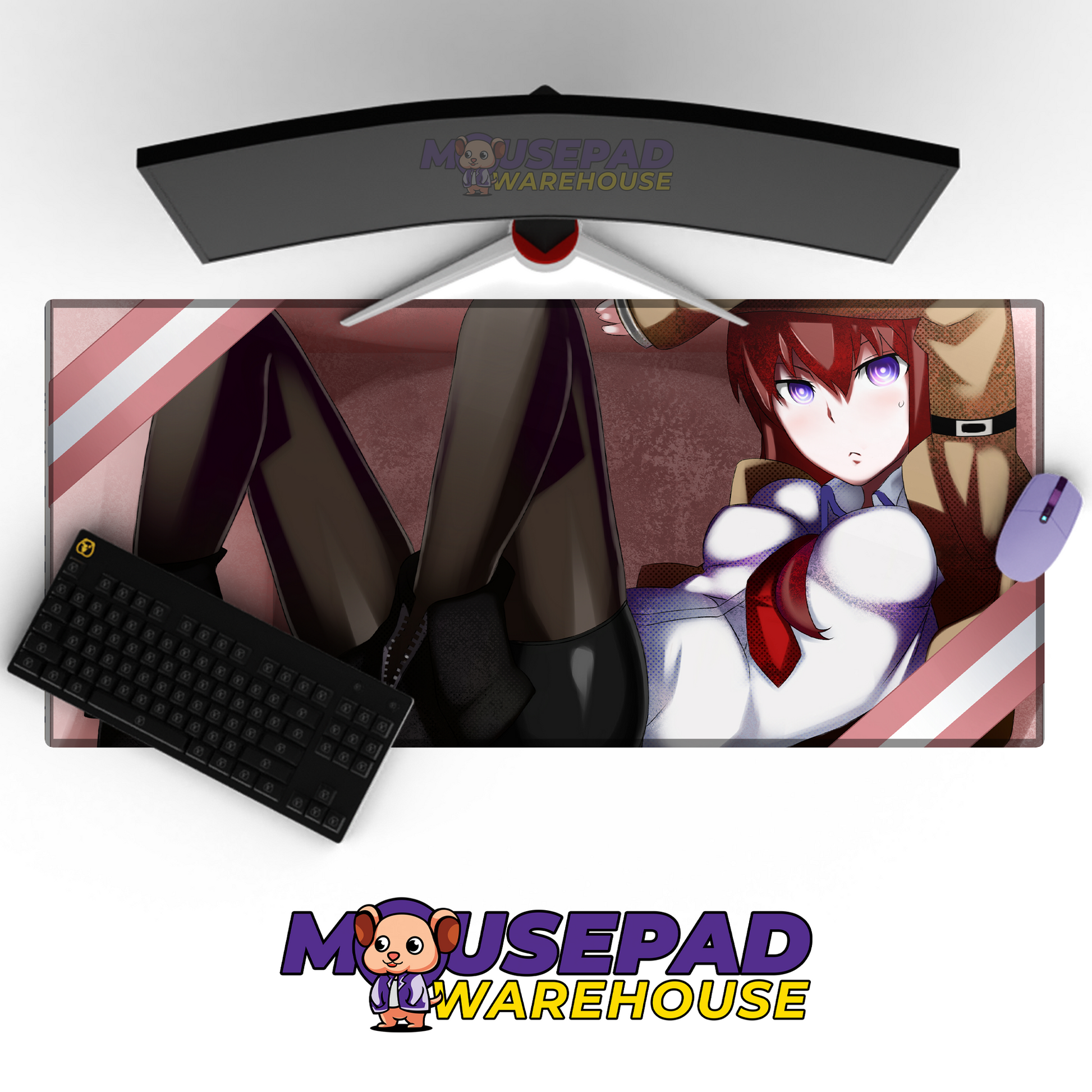 Steins Gate Anime Mousepad 345006 MousepadWarehouse.com